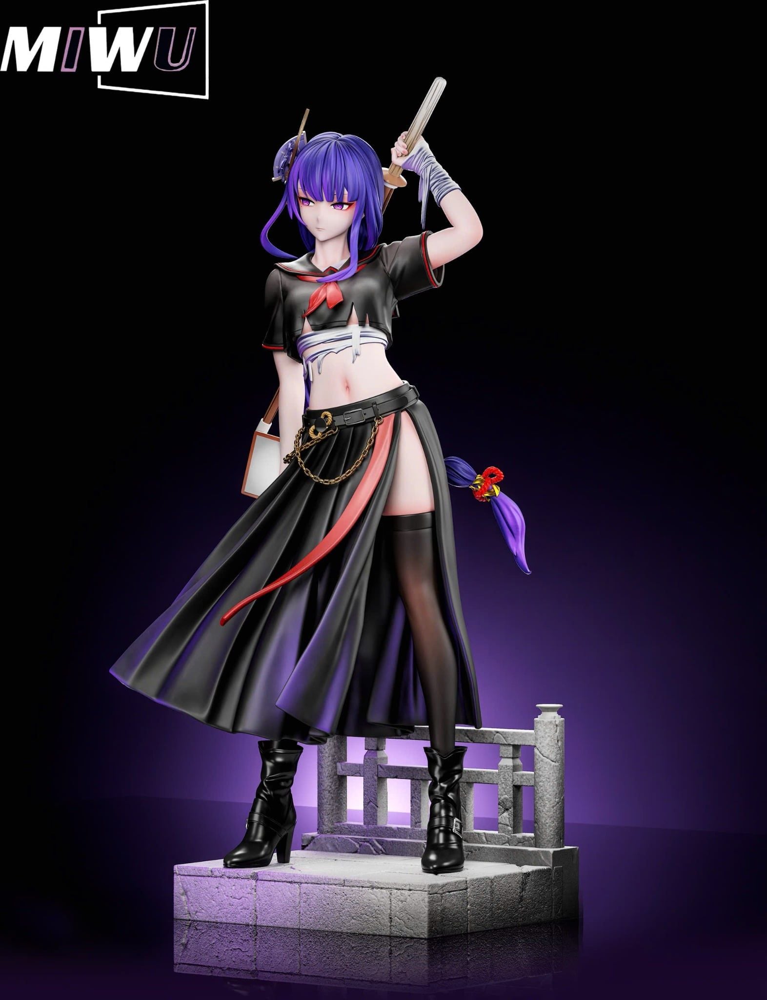  Raiden Shogun & Yae Miko - Honkai Star Rail - Miwu Studio 