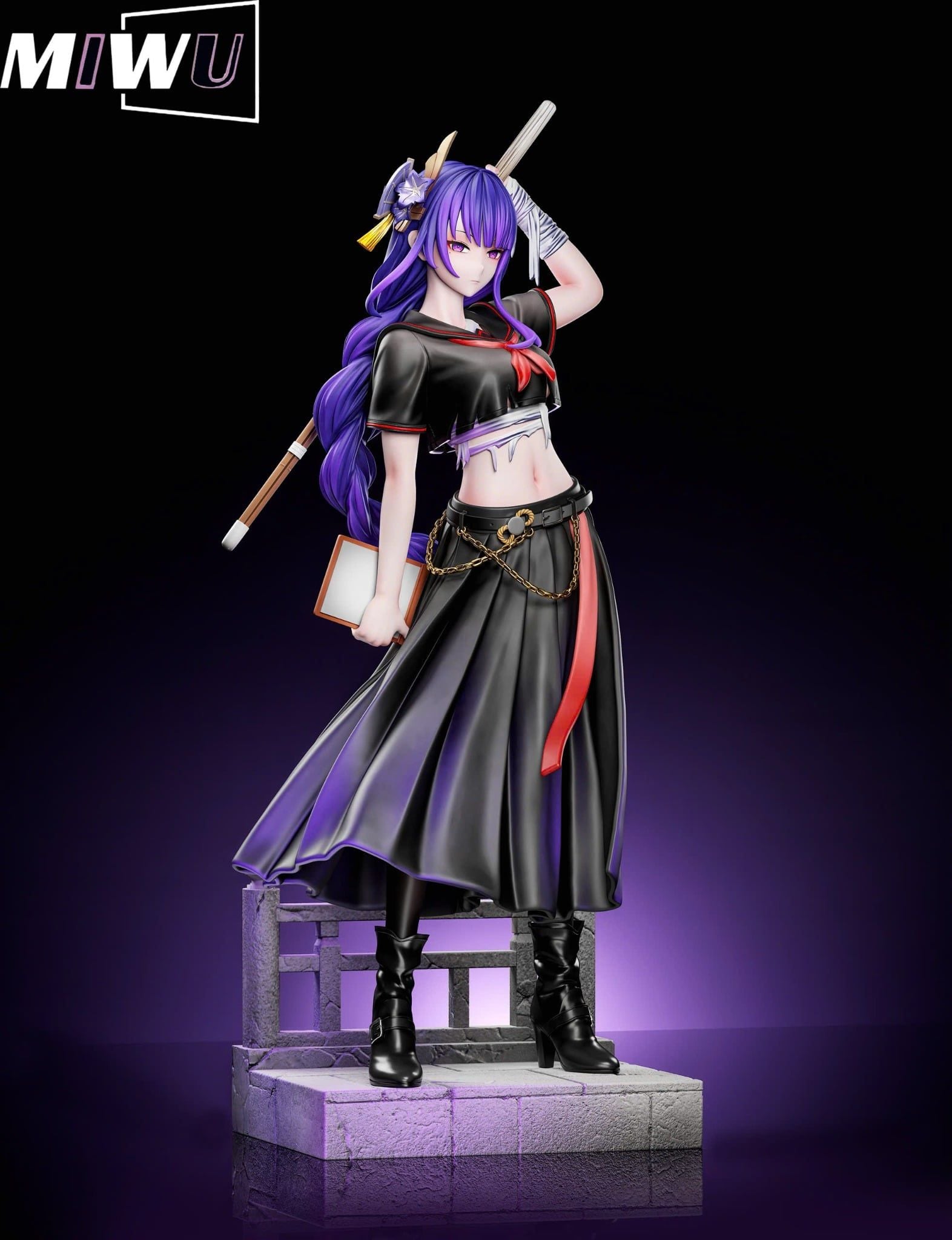  Raiden Shogun & Yae Miko - Honkai Star Rail - Miwu Studio 