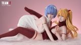  Asuka Langley Sohryu X Rei Ayanami - Evangelion - Team T Studio 