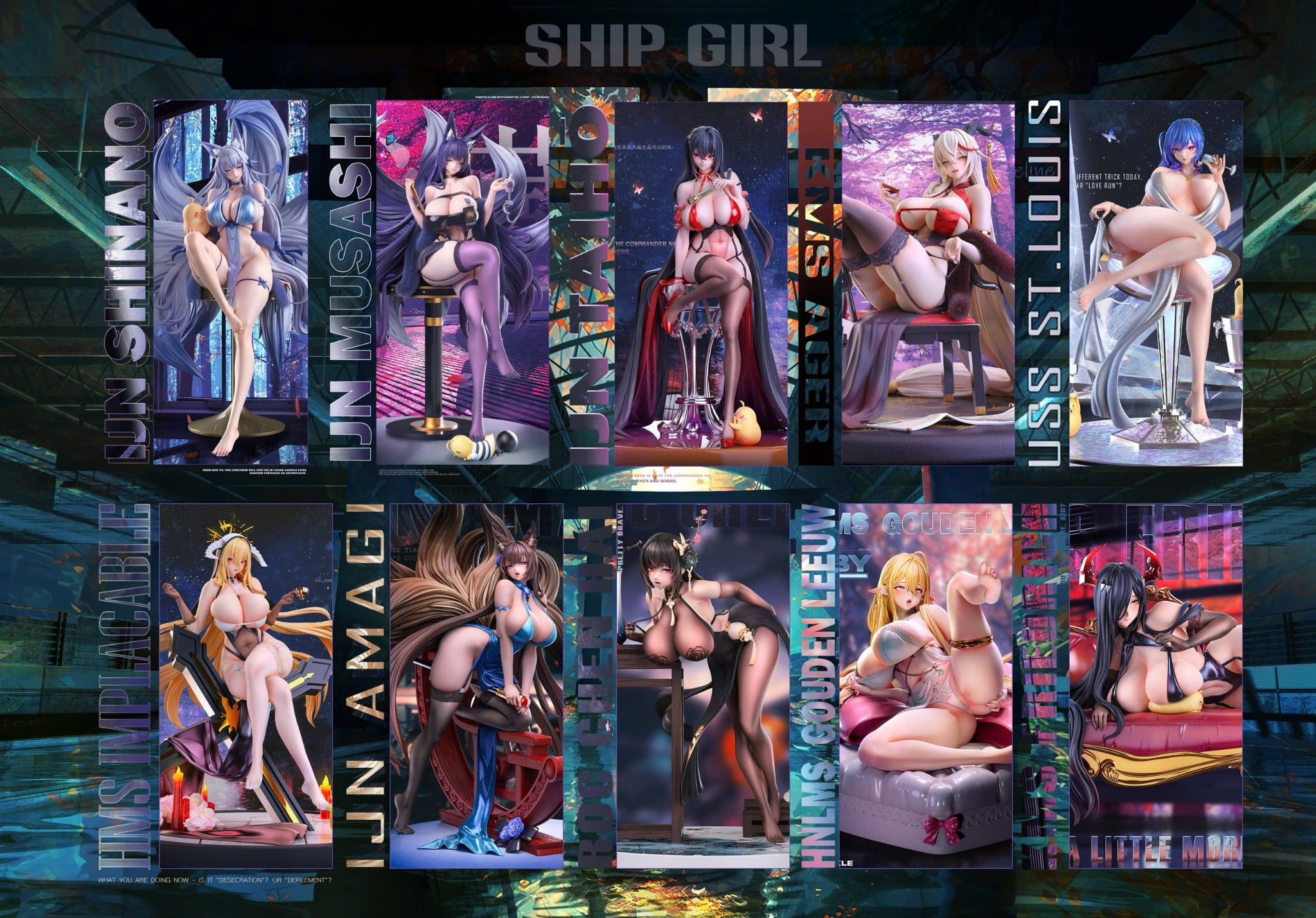  Friedrich der Grosse - Azur lane - Ship Girl Studio 