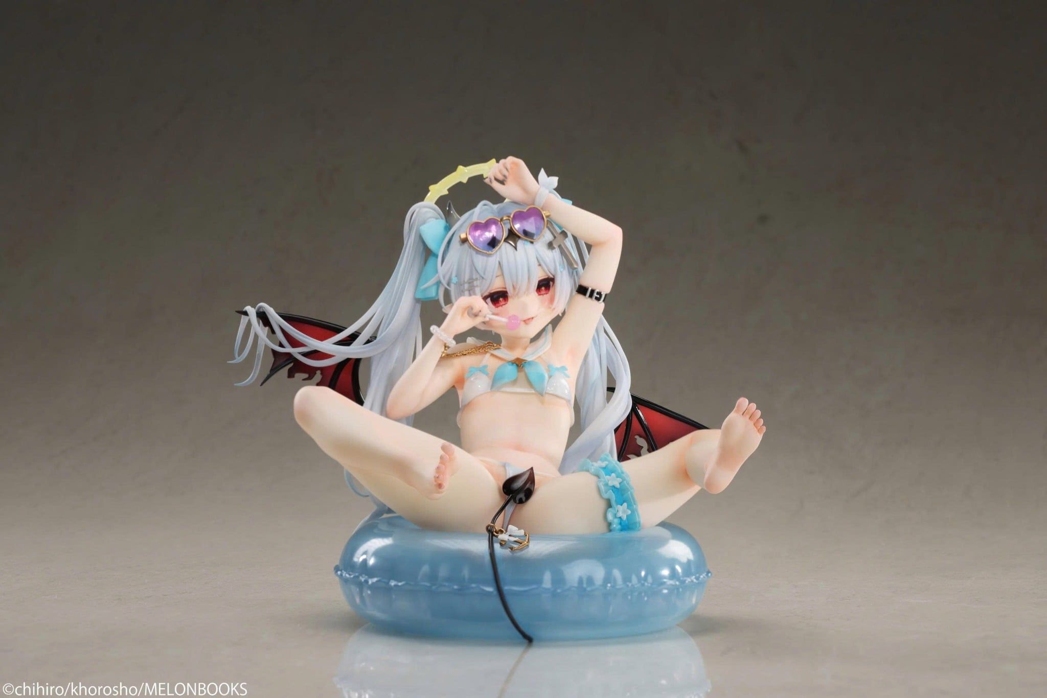  Chihiro Illustration Silver-haired Girl Summer Ver. - Pure 