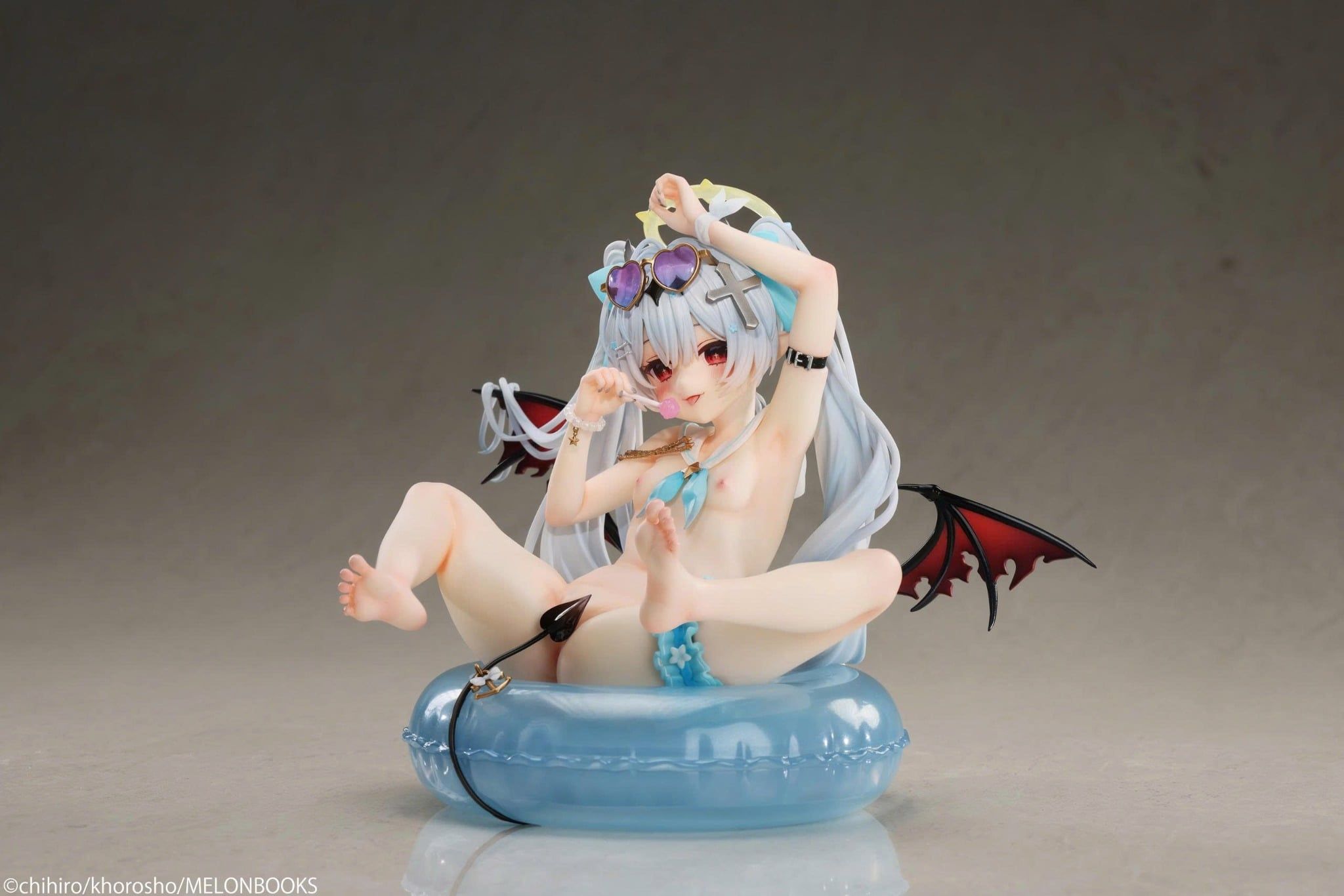  Chihiro Illustration Silver-haired Girl Summer Ver. - Pure 