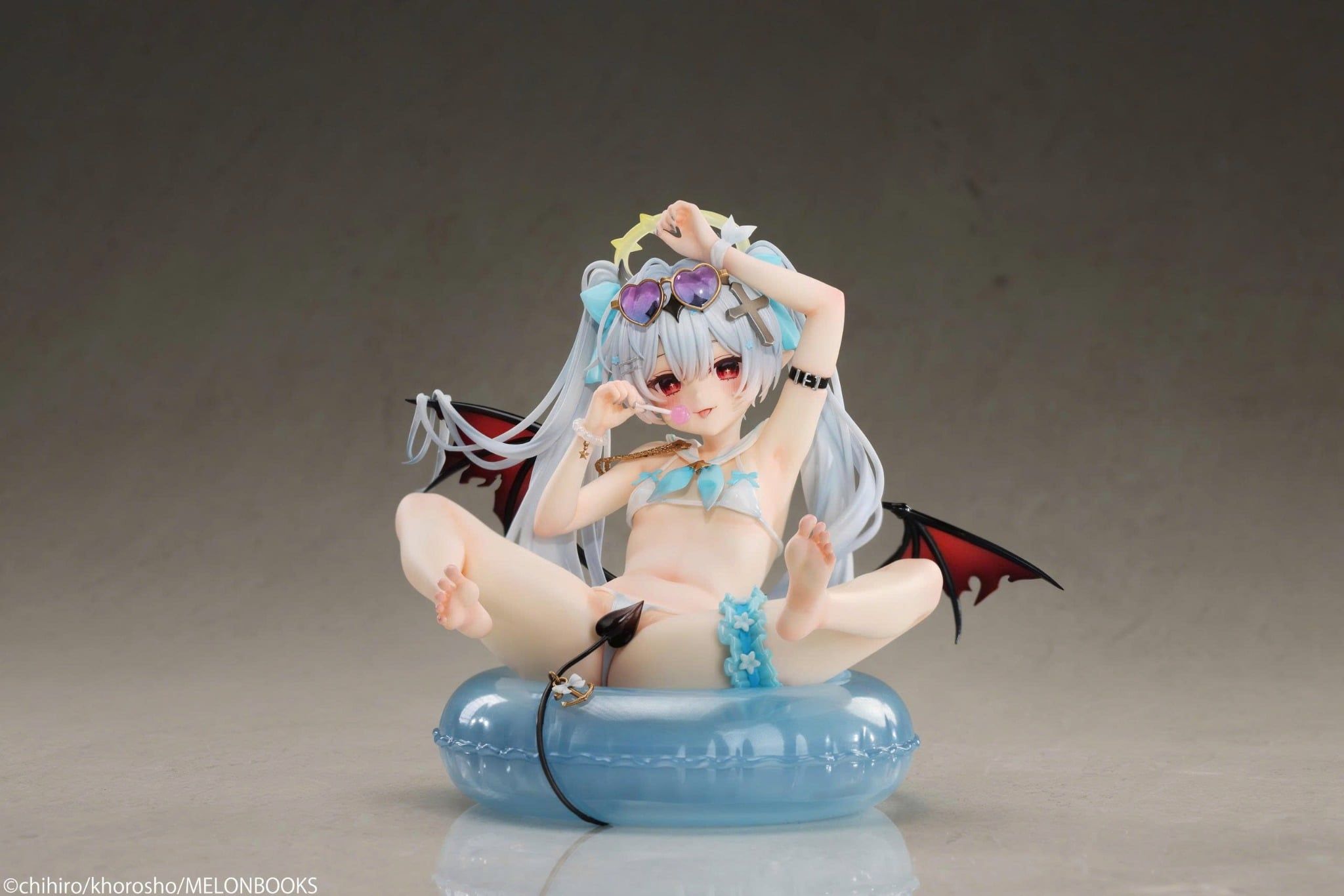  Chihiro Illustration Silver-haired Girl Summer Ver. - Pure 