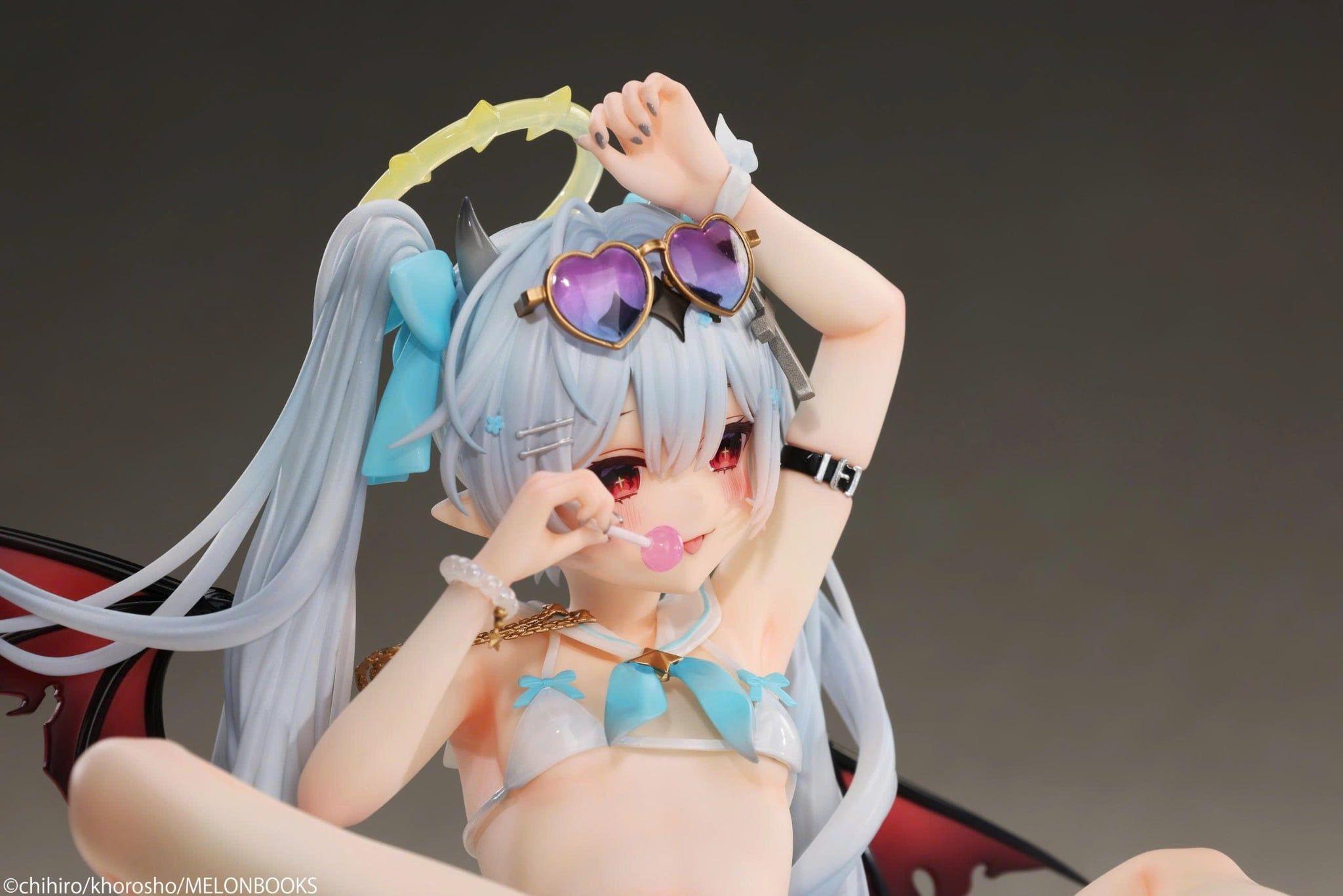  Chihiro Illustration Silver-haired Girl Summer Ver. - Pure 