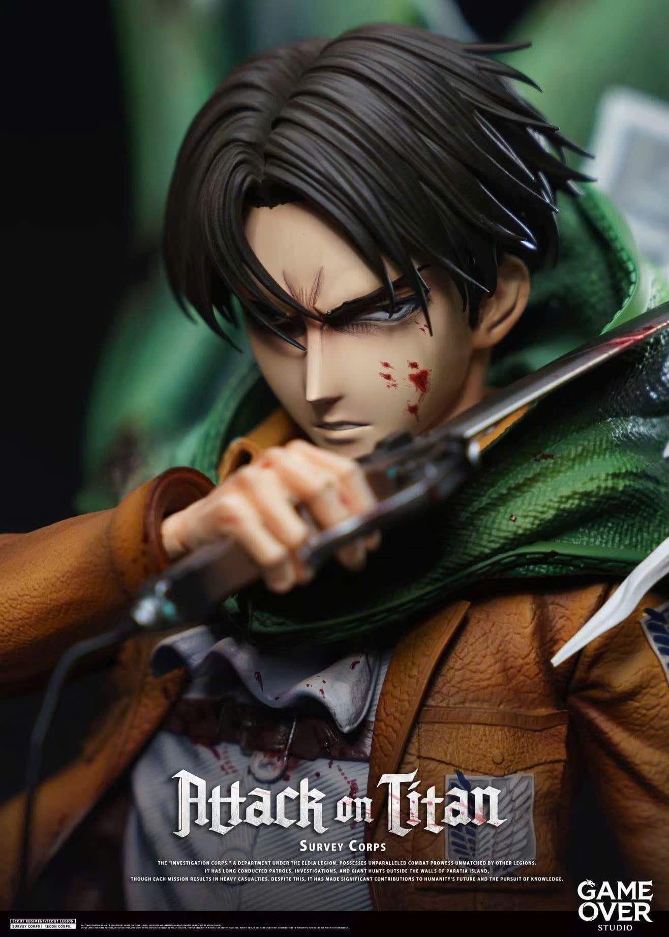  Levi Ackerman - Attack on Titan - Game Over Studio 