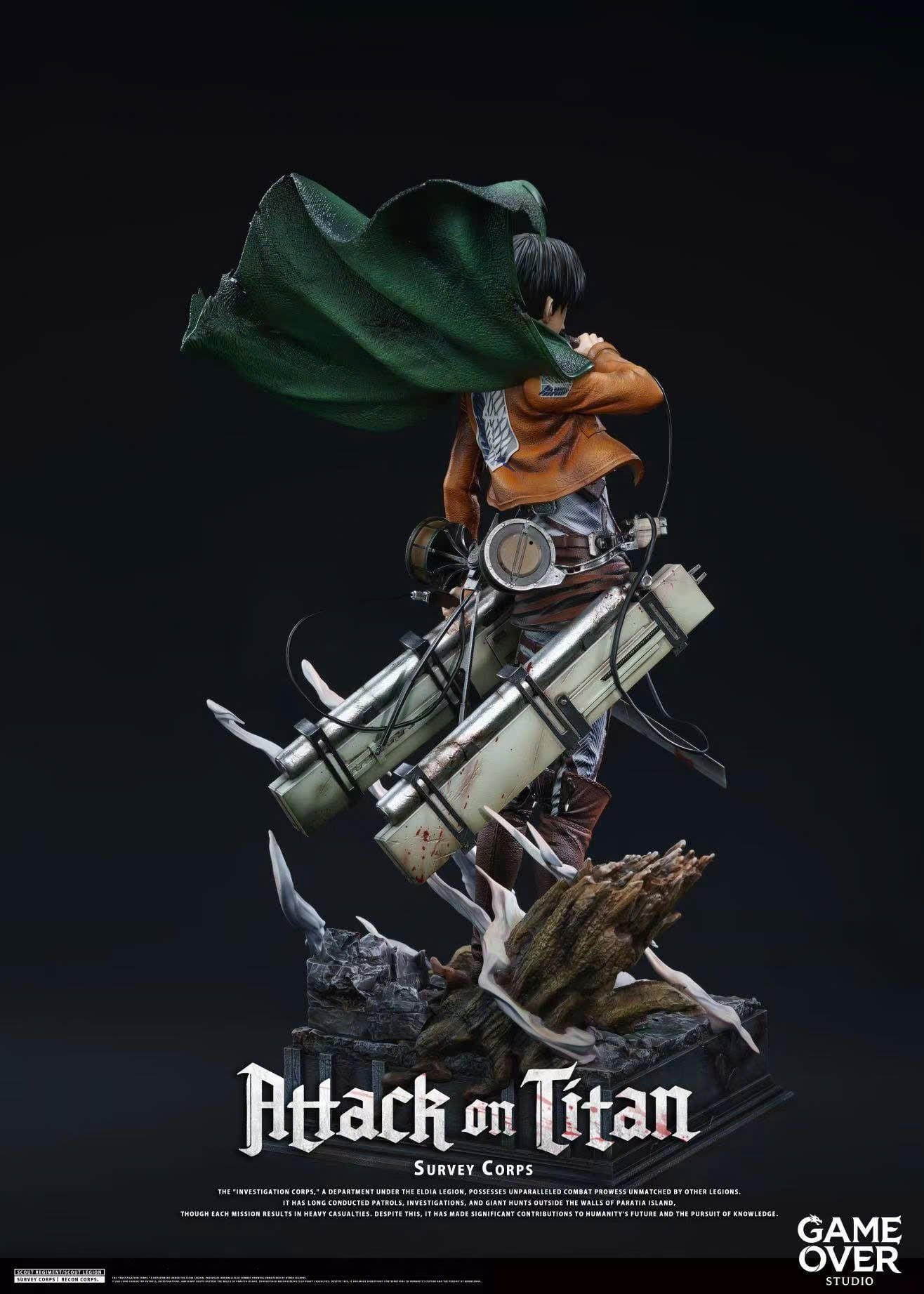  Levi Ackerman - Attack on Titan - Game Over Studio 