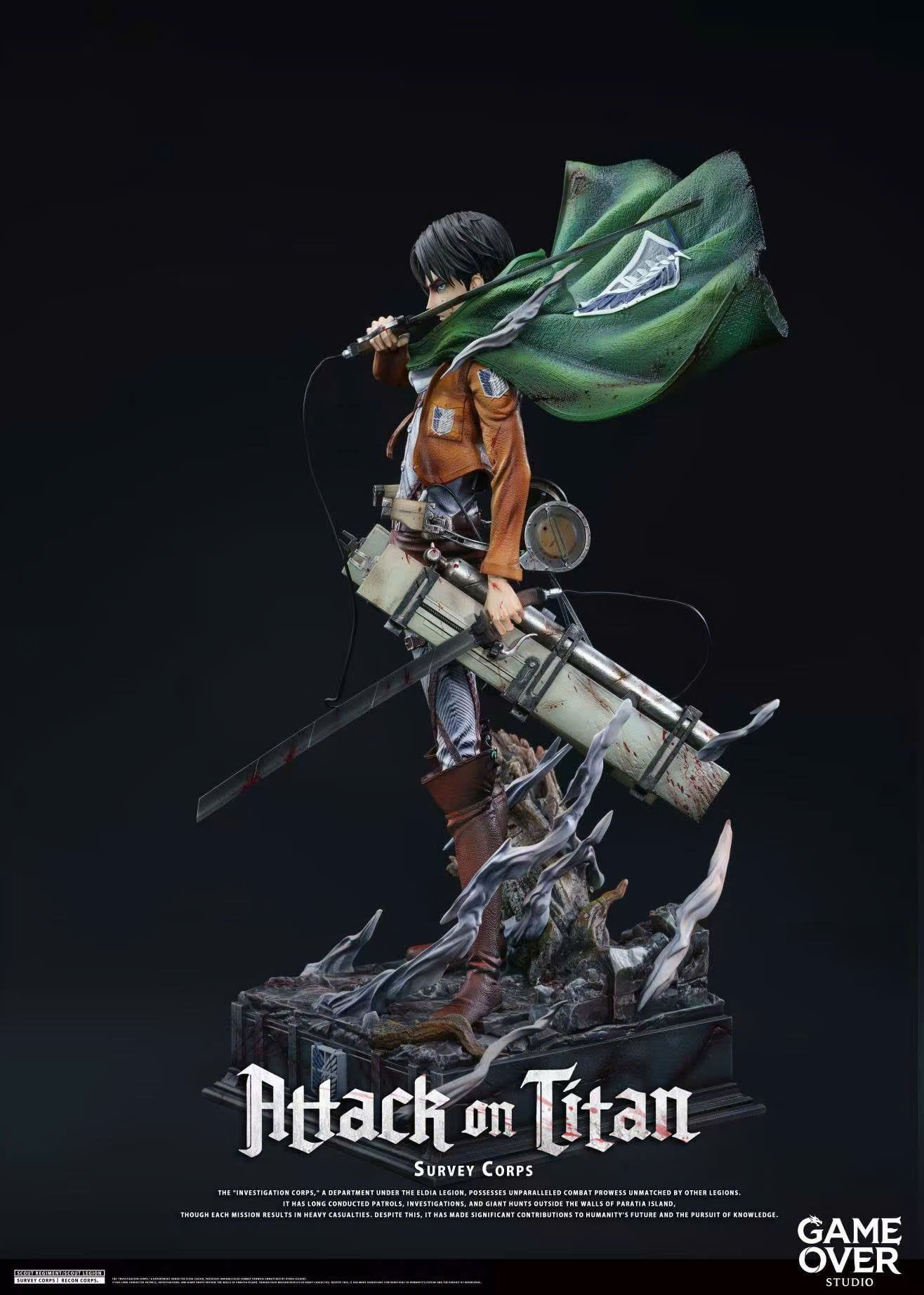  Levi Ackerman - Attack on Titan - Game Over Studio 