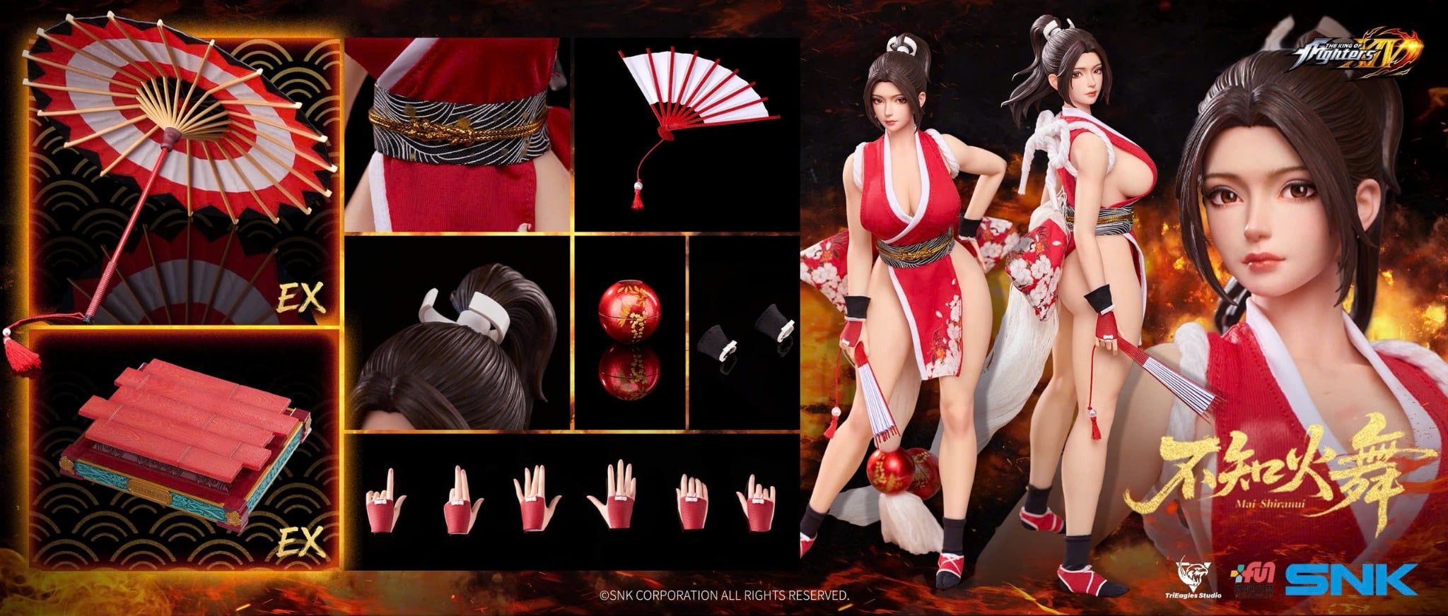 Mai Shiranui - Street Fighter - TriEagles Studio ( licensed ) 
