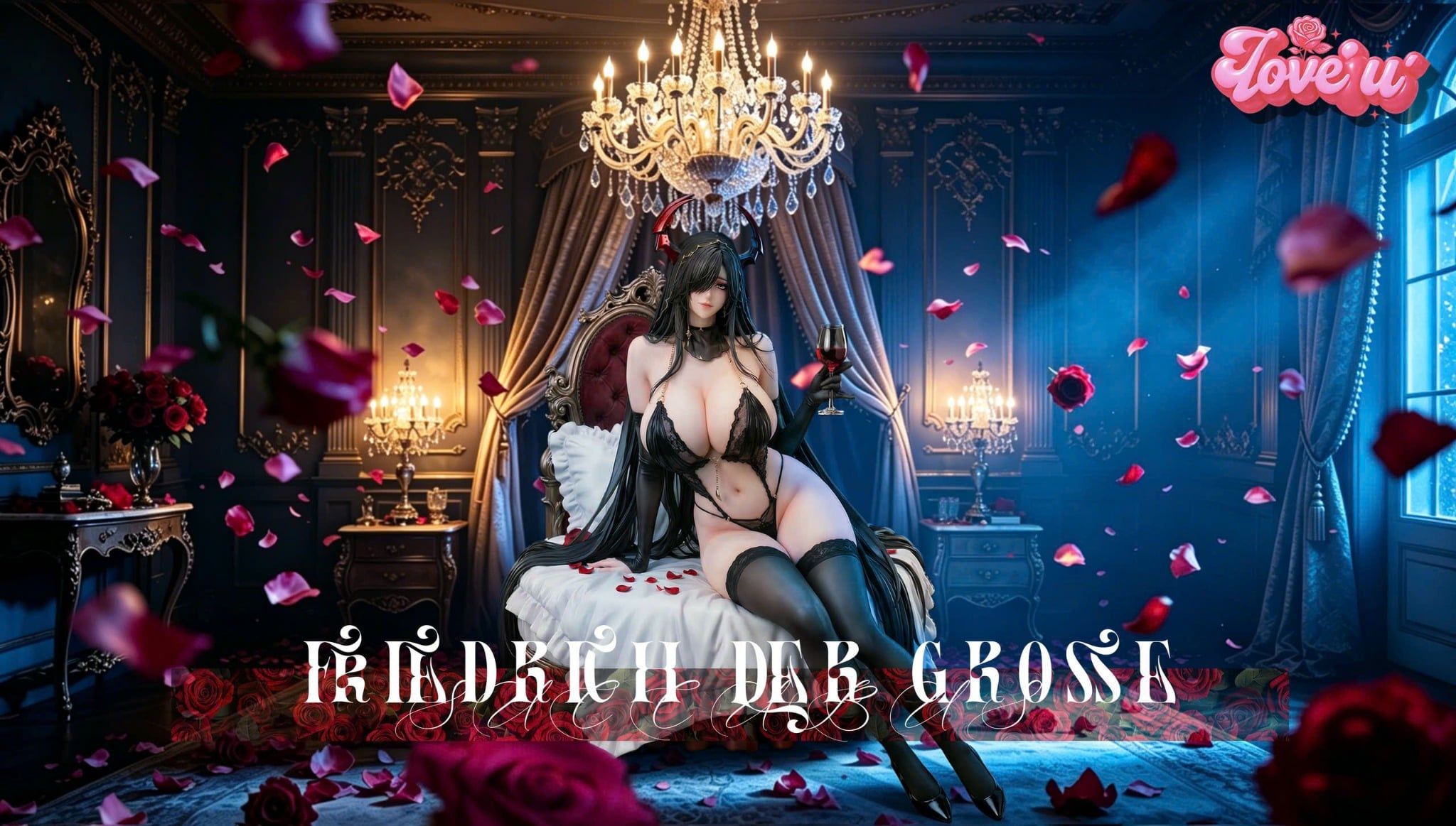  Friedrich der Grosse Tipsy Expression Ver. - Azur lane - Love U Studio 
