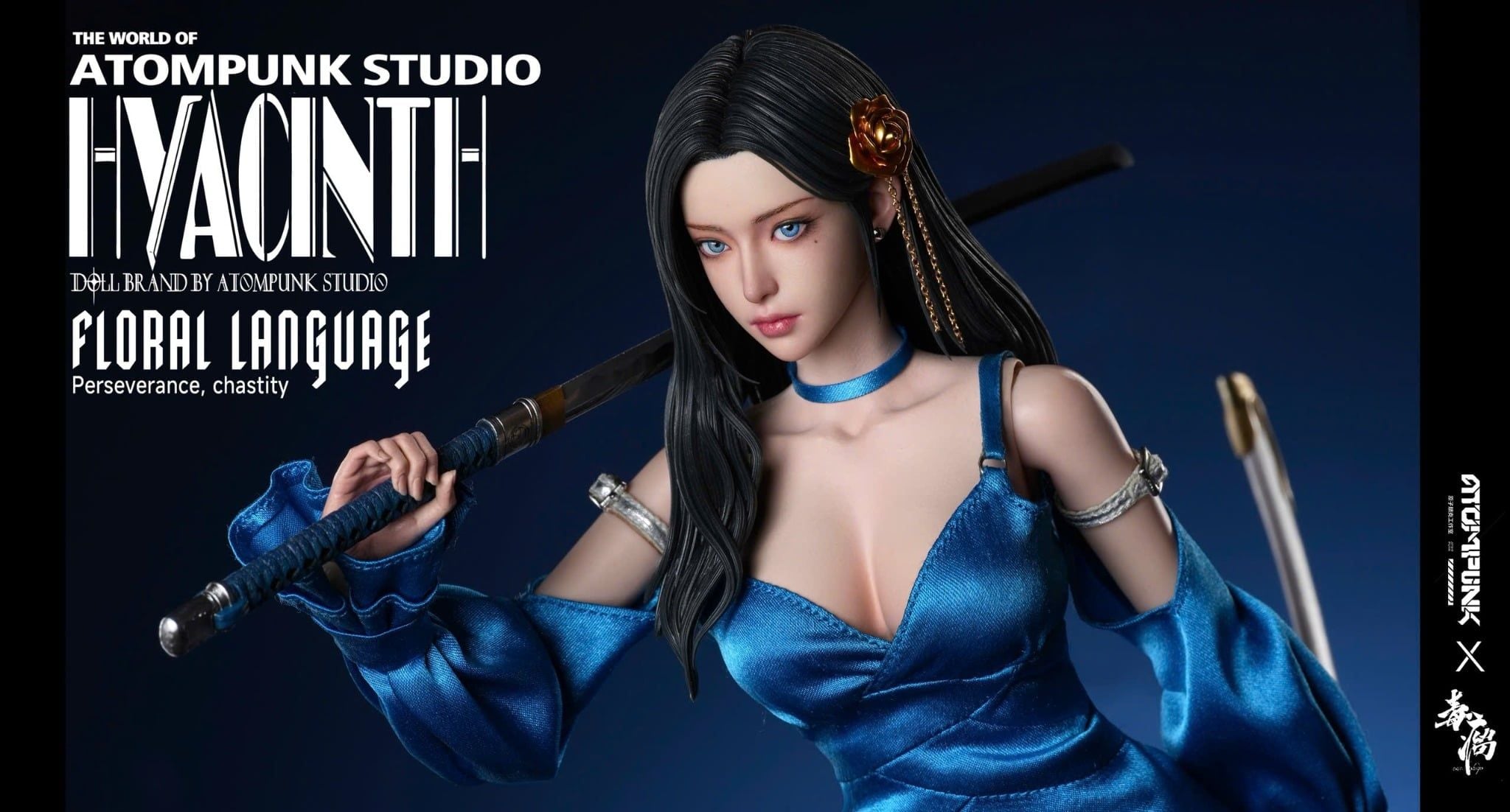  Blade Girl Hyacinth Floral Language - Atompunk Studio 