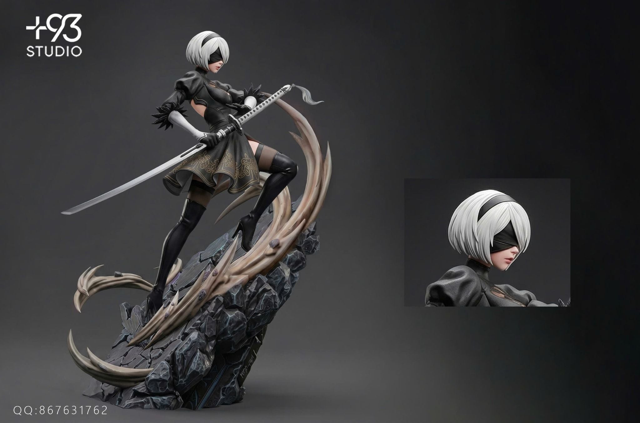  2B - Nier Automata - XIX·III Studio 