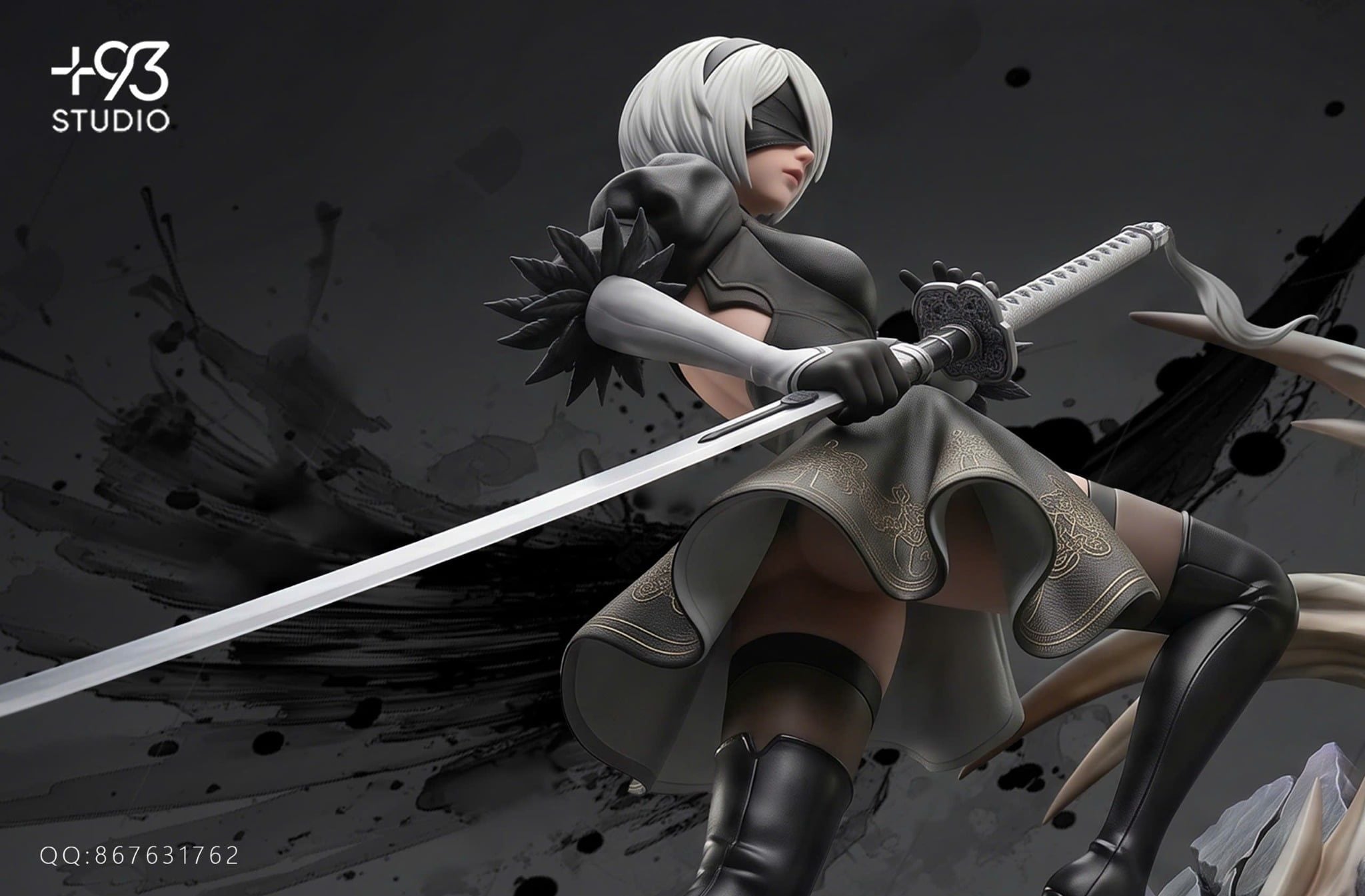  2B - Nier Automata - XIX·III Studio 