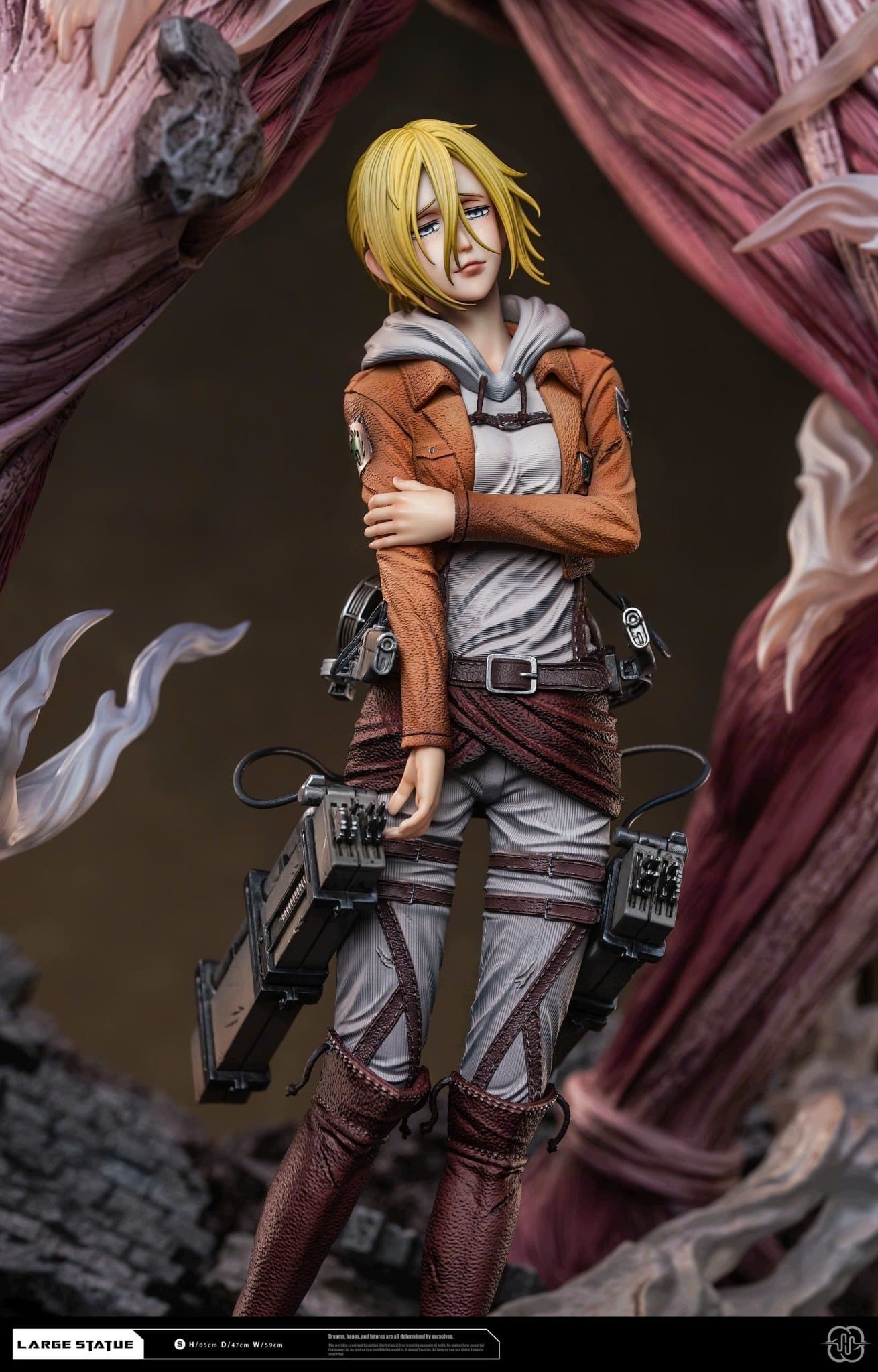  Annie & Female Titan - Attack on Titan - Hertz Studio 