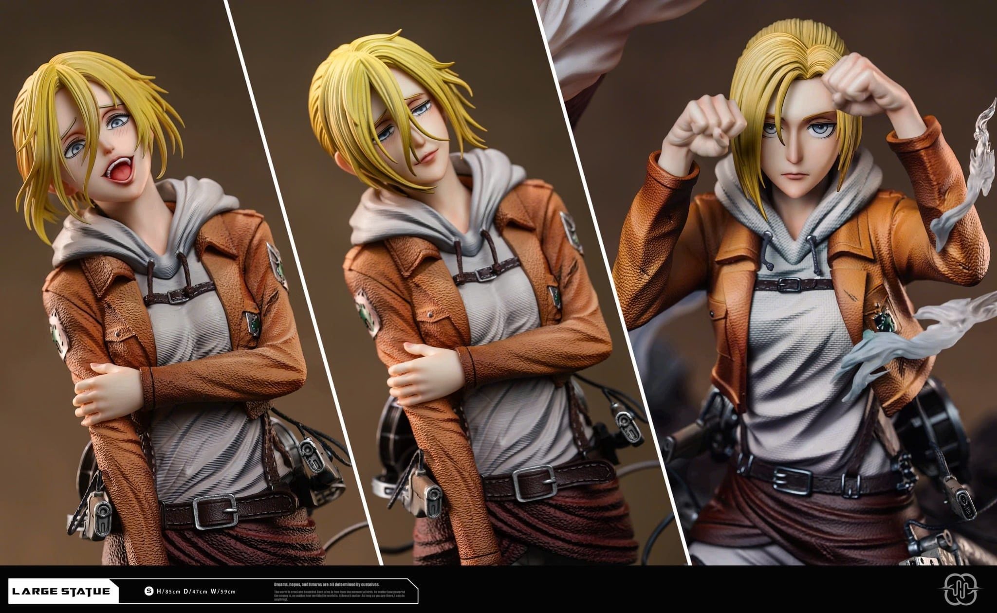  Annie & Female Titan - Attack on Titan - Hertz Studio 