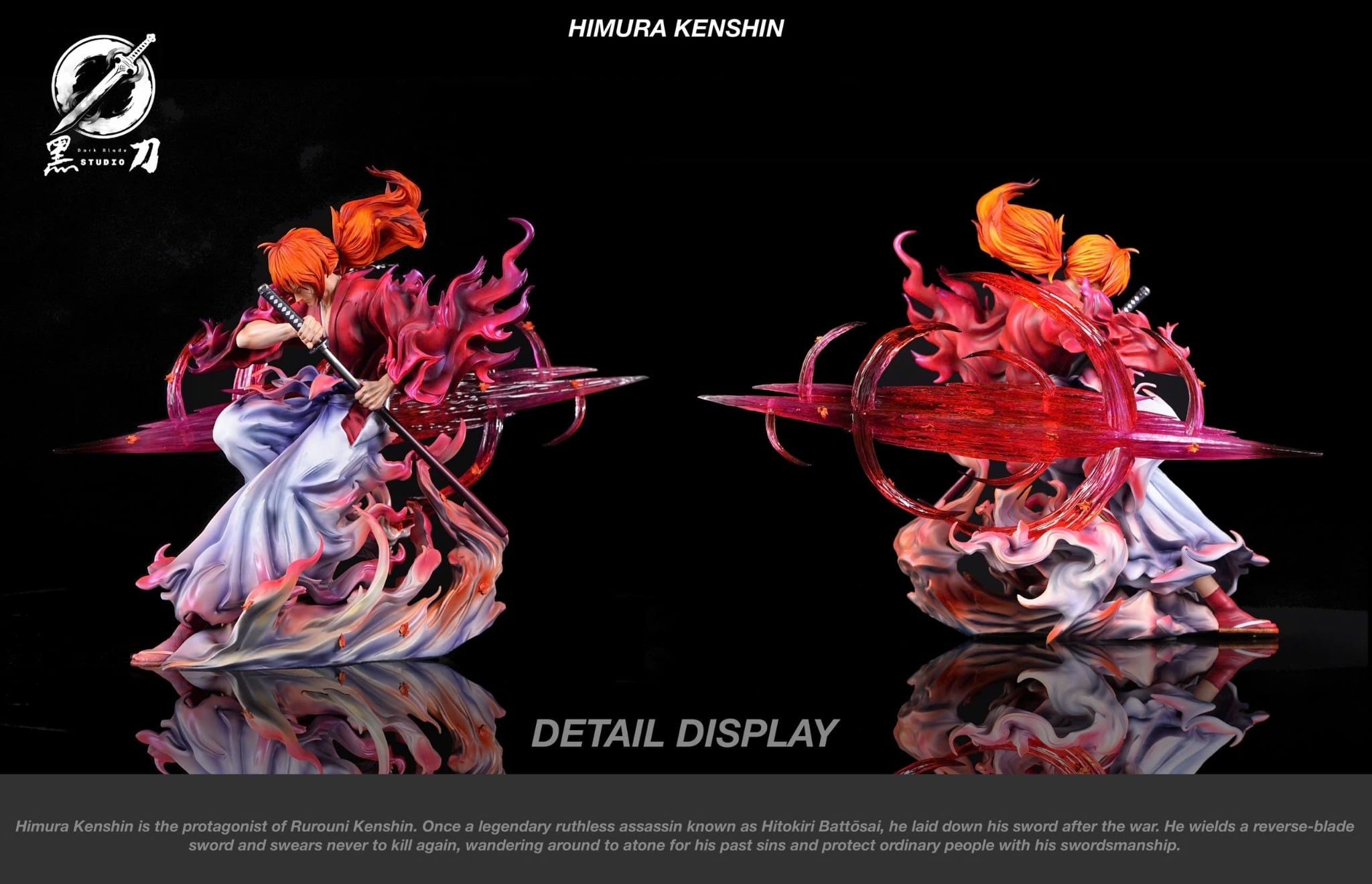  Himura Kenshin - Rurouni Kenshin - Dark Blade Studio 