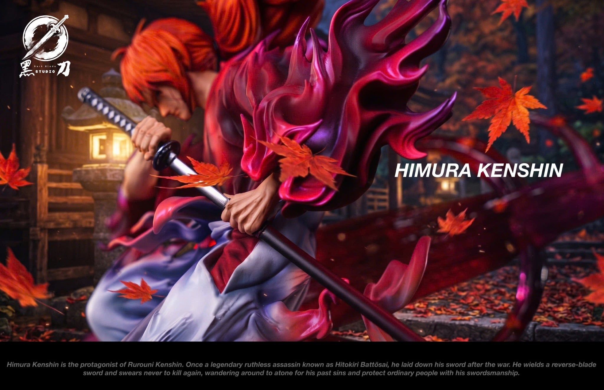  Himura Kenshin - Rurouni Kenshin - Dark Blade Studio 