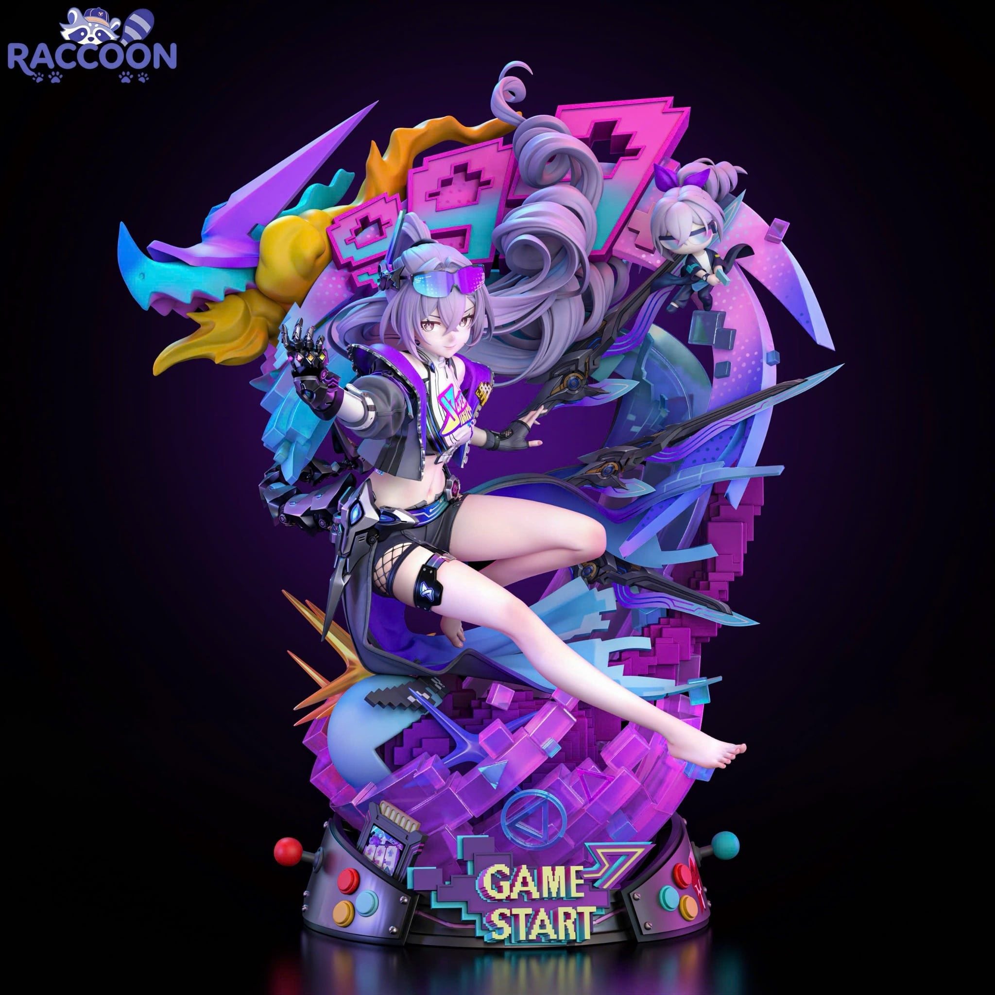  Silver Wolf lv999 - Honkai Star Rail - Raccoon Studio 