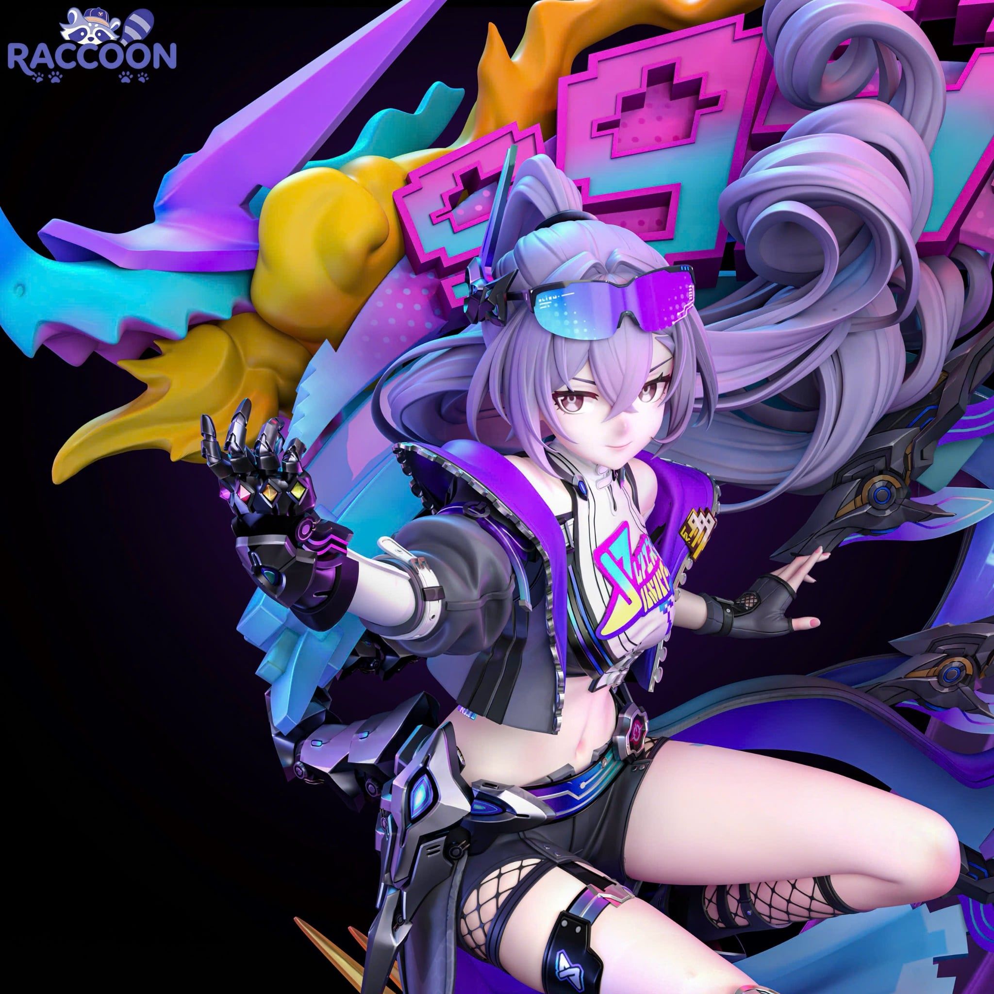  Silver Wolf lv999 - Honkai Star Rail - Raccoon Studio 