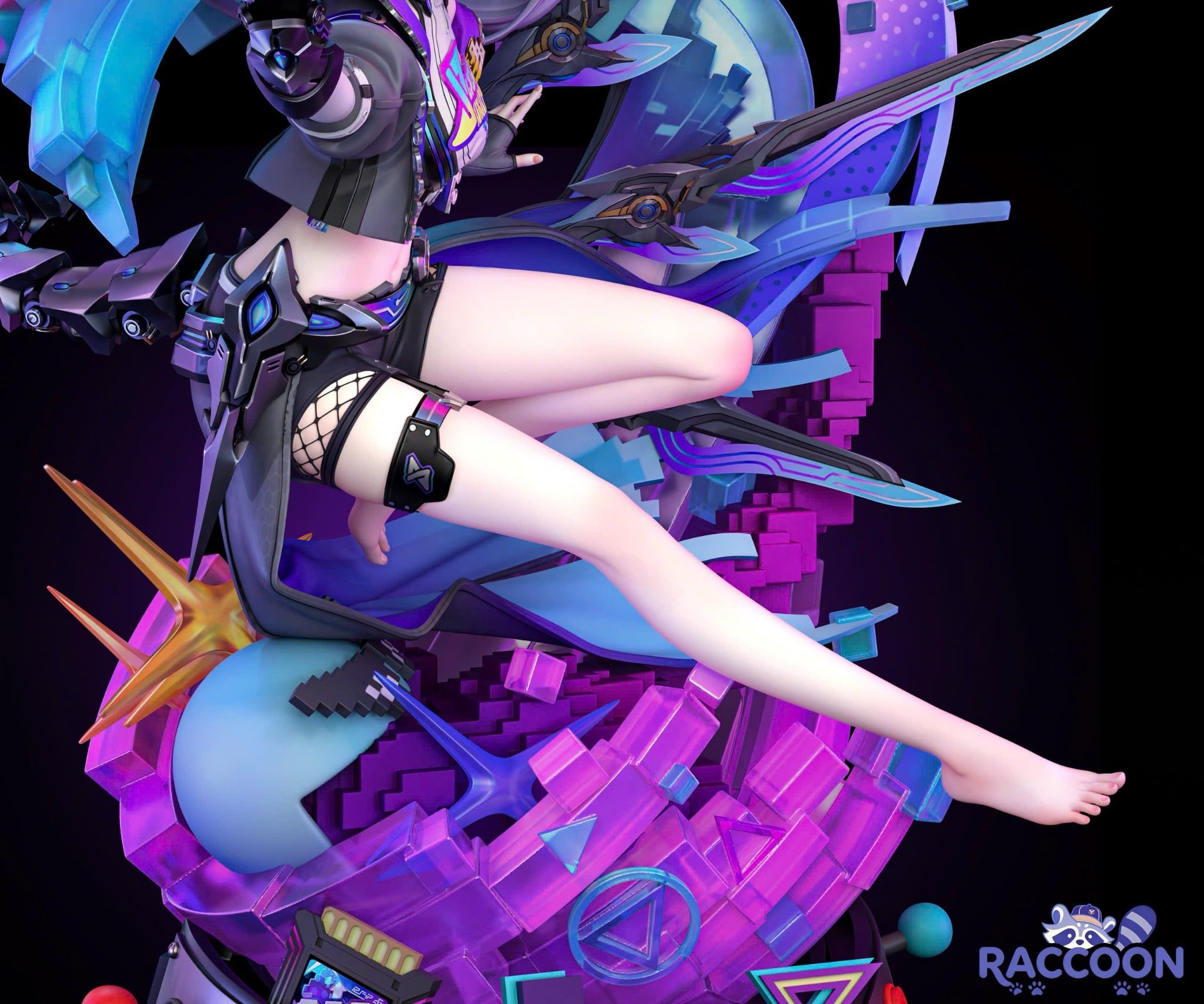  Silver Wolf lv999 - Honkai Star Rail - Raccoon Studio 