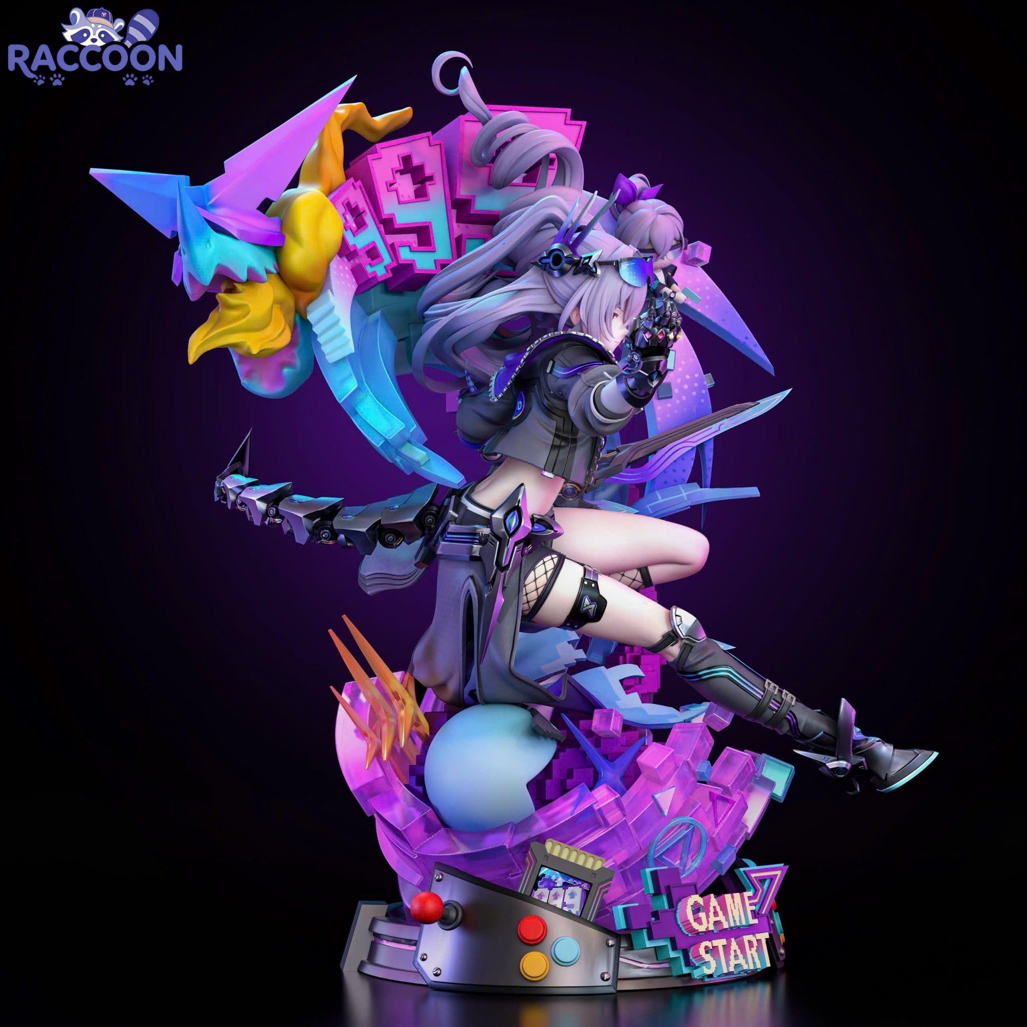  Silver Wolf lv999 - Honkai Star Rail - Raccoon Studio 