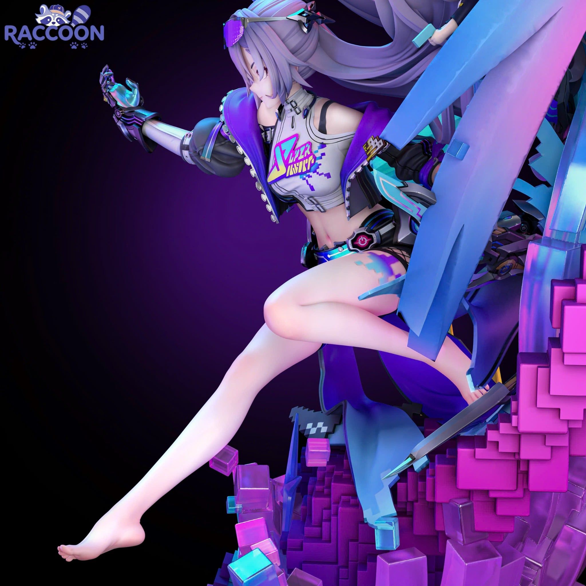  Silver Wolf lv999 - Honkai Star Rail - Raccoon Studio 