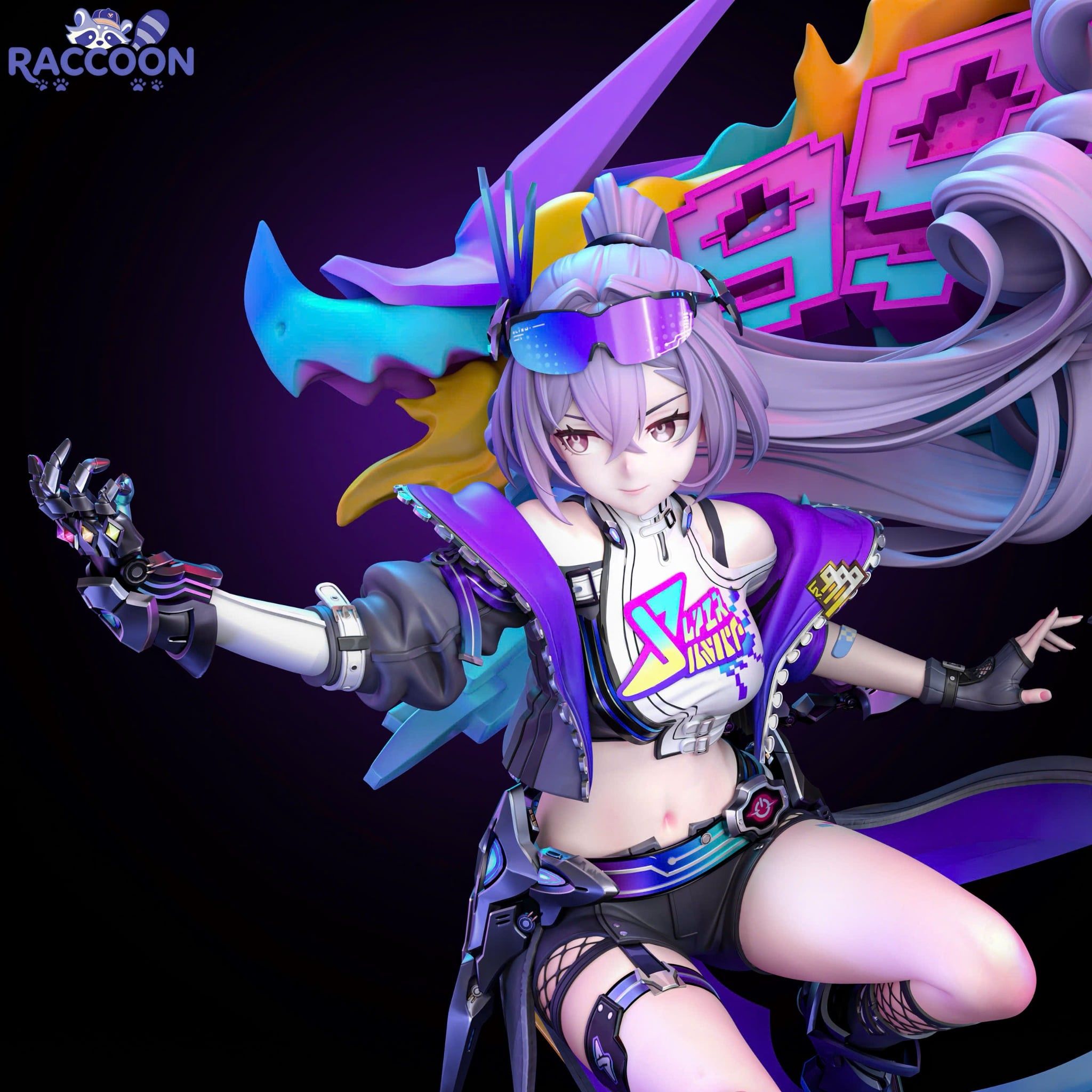  Silver Wolf lv999 - Honkai Star Rail - Raccoon Studio 