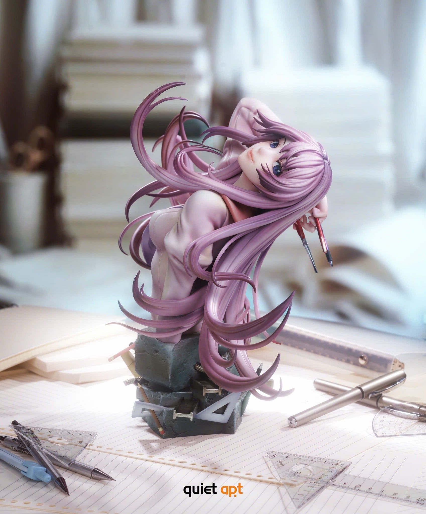  Hitagi Senjougahara Bust - Bakemonogatari - QuietArt Studio 