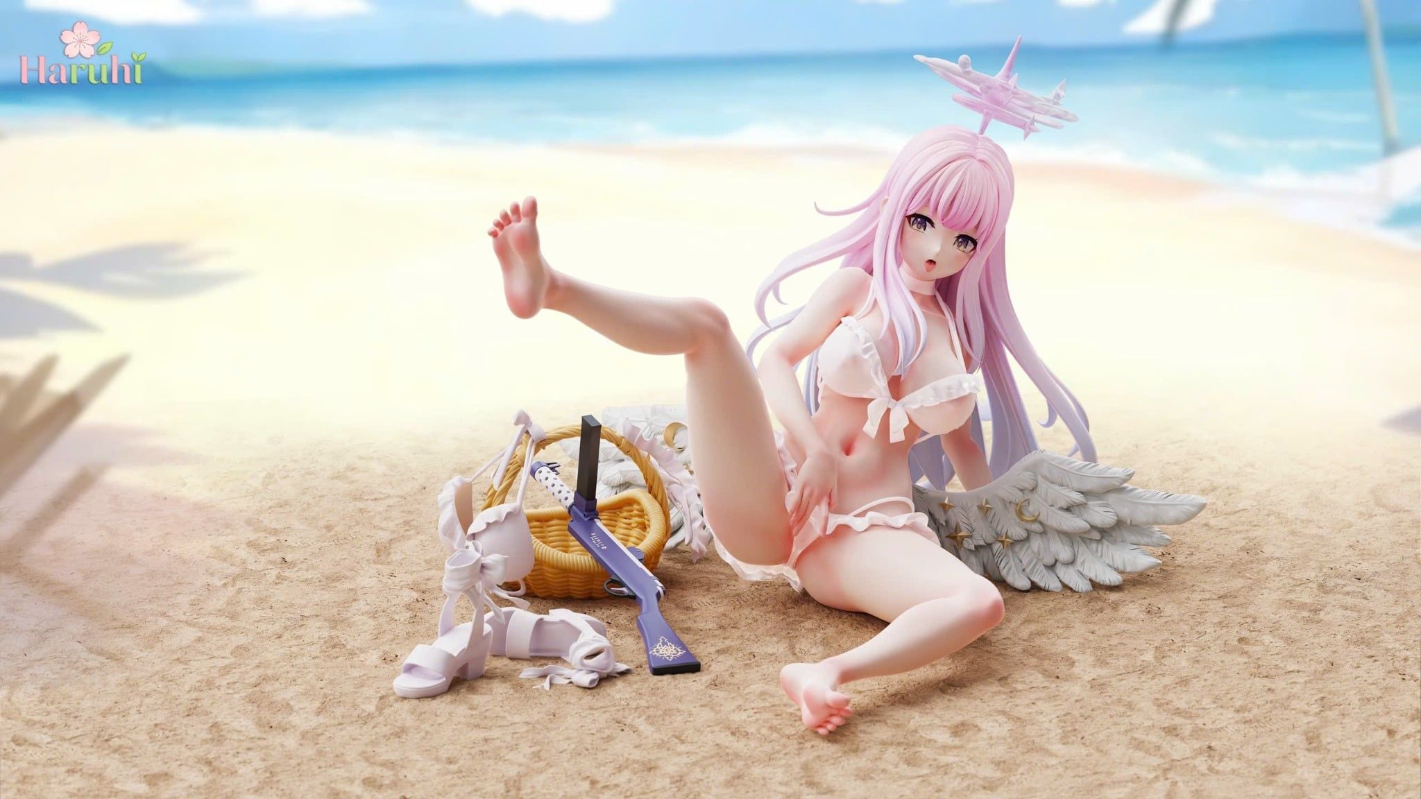  Misono Mika swimsuit ver R18 - Blue Archive  - Haruhi Studio 