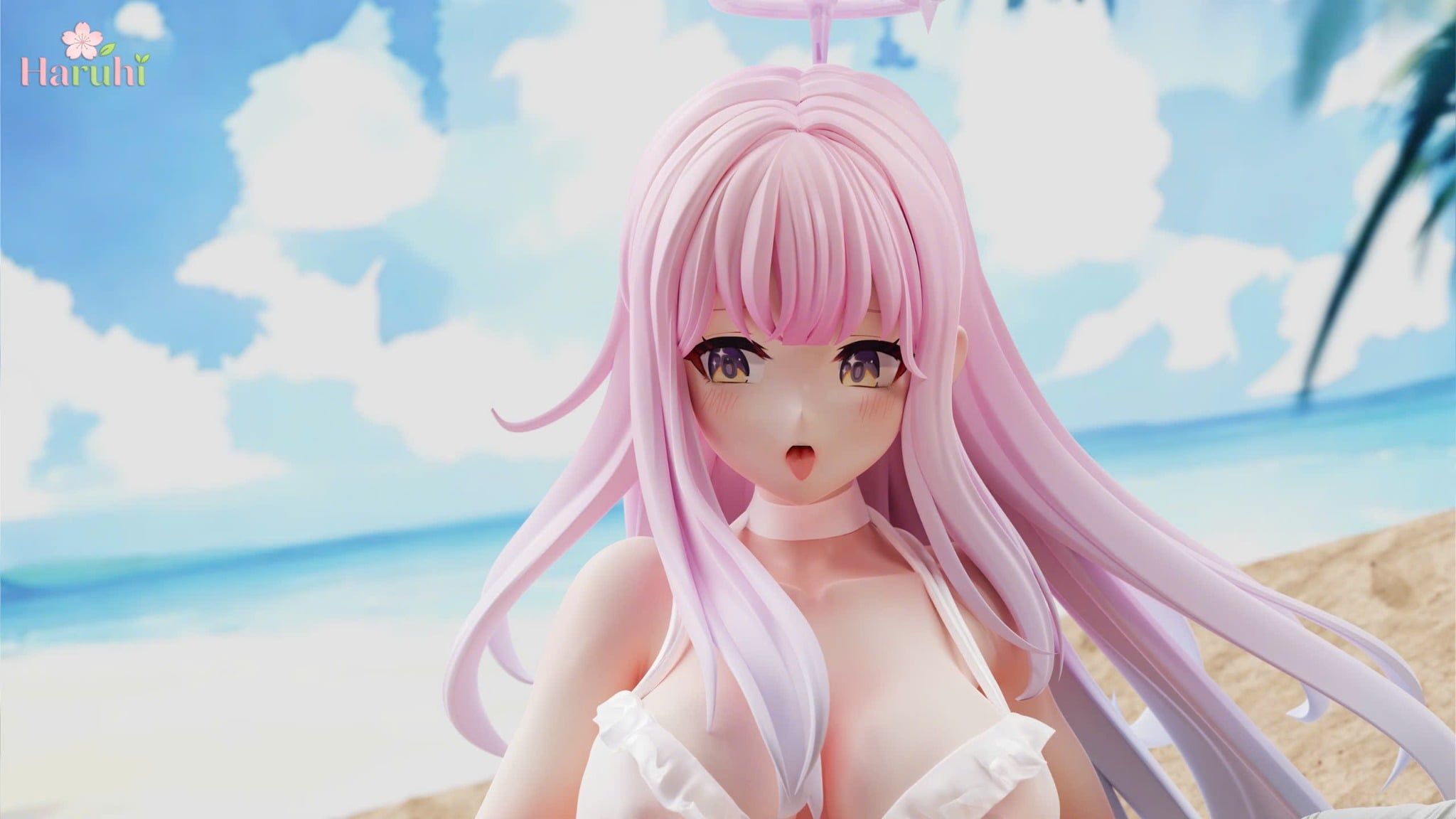  Misono Mika swimsuit ver R18 - Blue Archive  - Haruhi Studio 