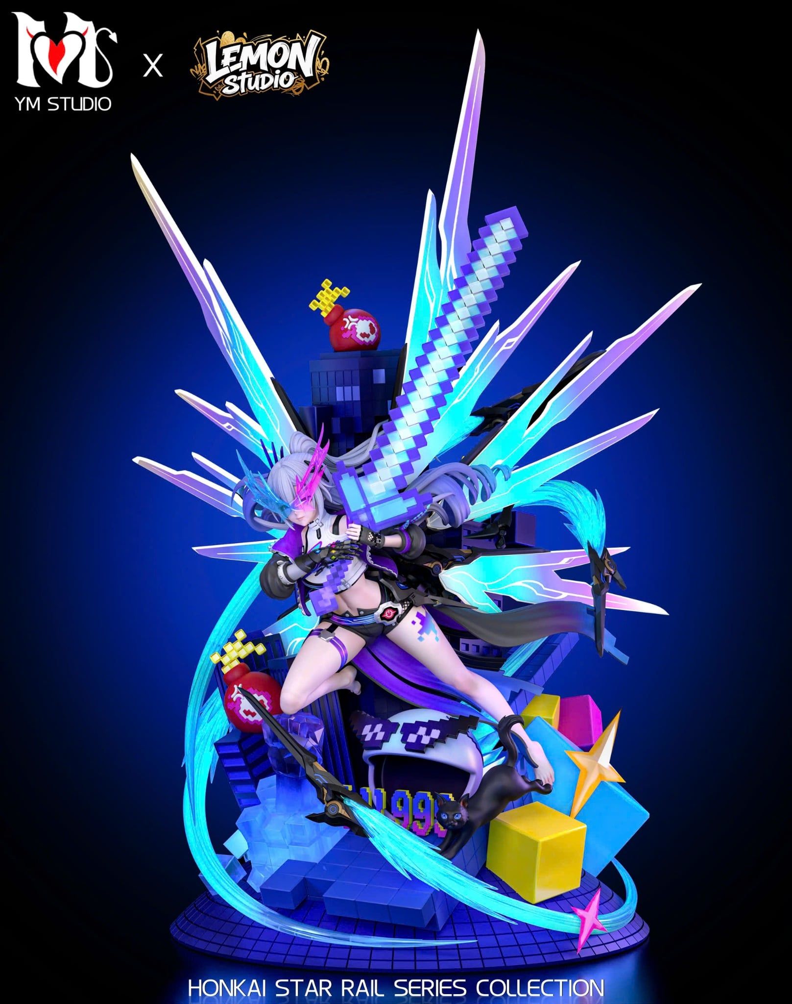  Silver Wolf lv999 - Honkai Star Rail - YM & Lemon Studio 