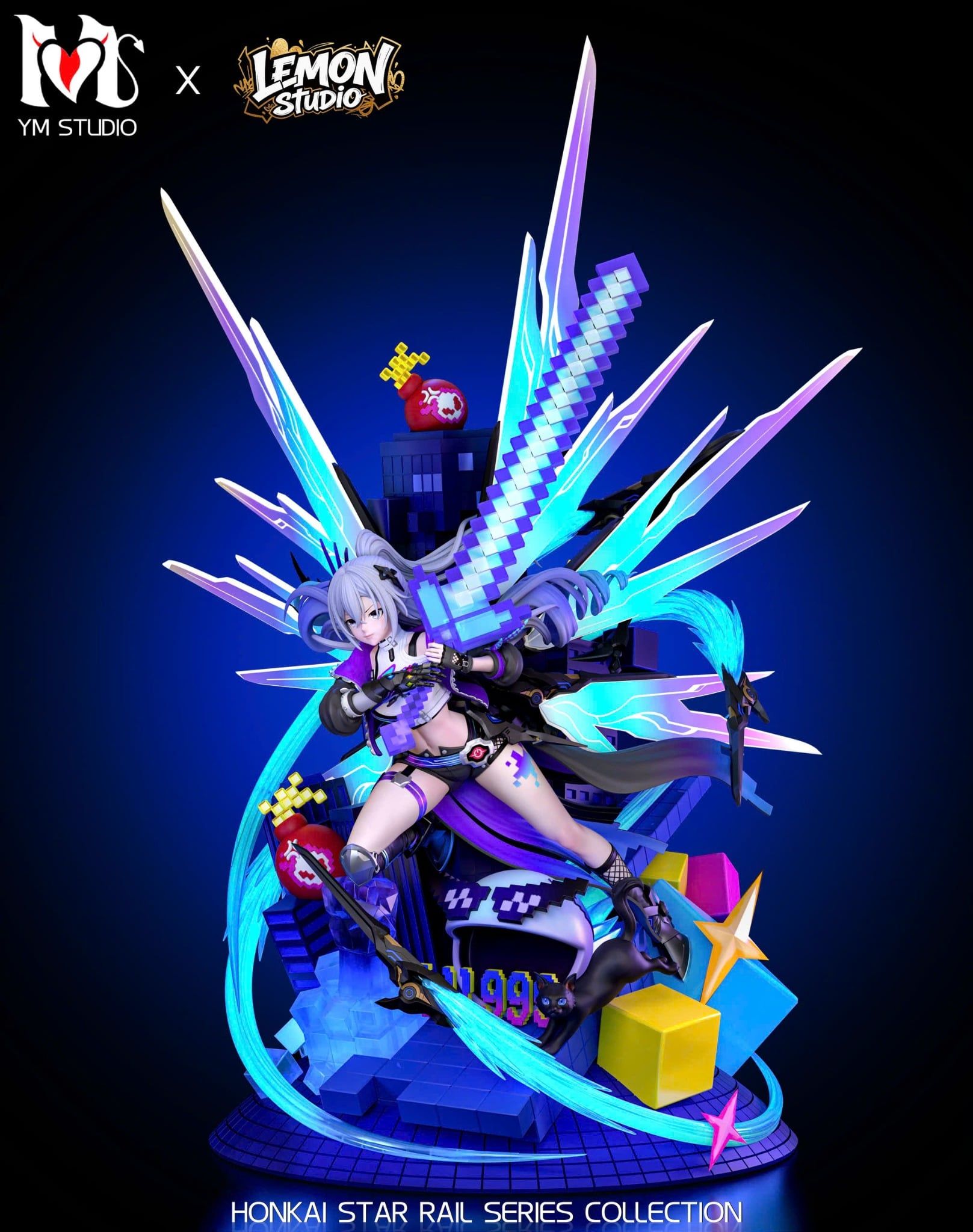  Silver Wolf lv999 - Honkai Star Rail - YM & Lemon Studio 