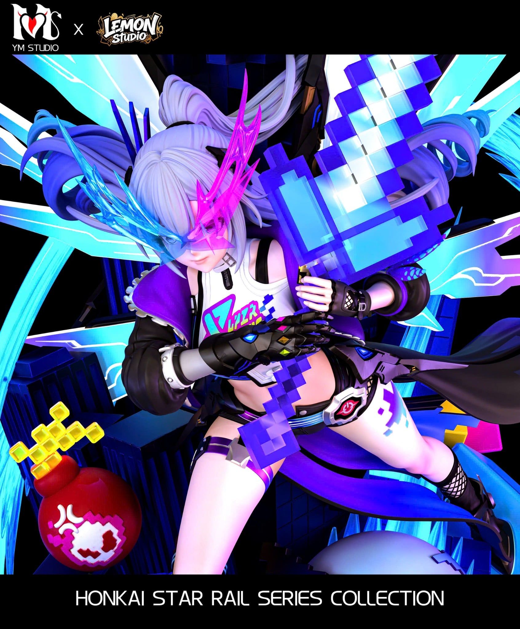 Silver Wolf lv999 - Honkai Star Rail - YM & Lemon Studio 
