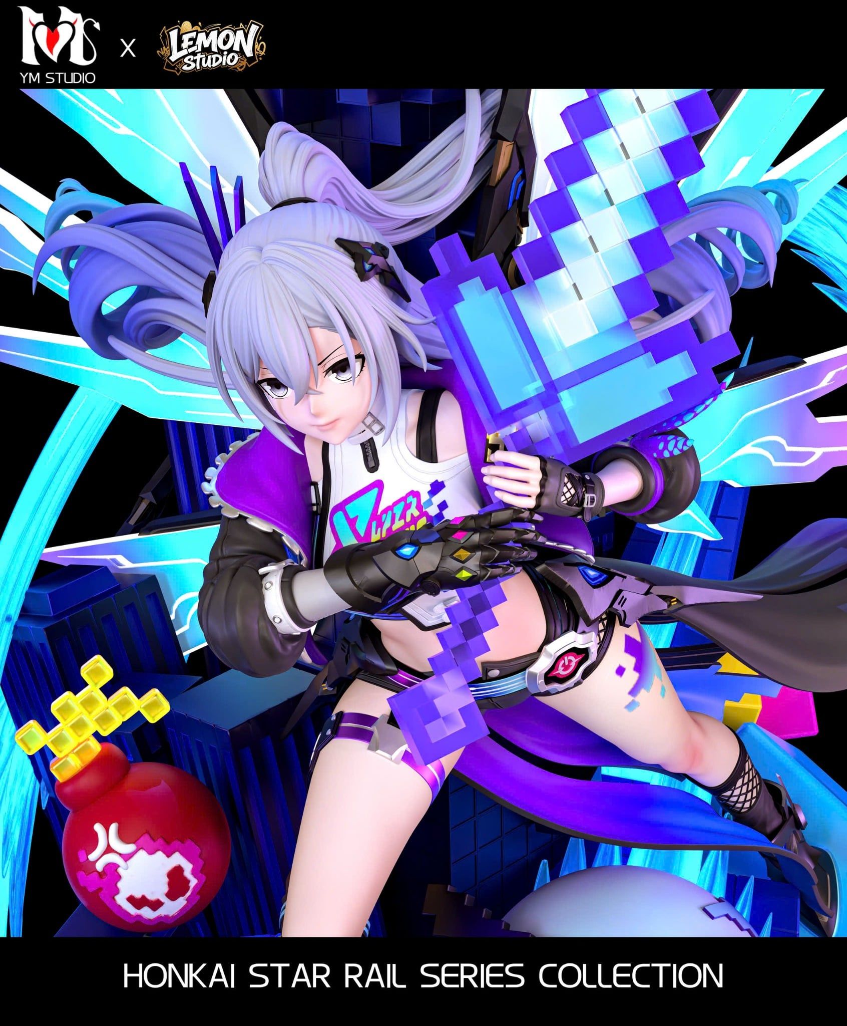  Silver Wolf lv999 - Honkai Star Rail - YM & Lemon Studio 