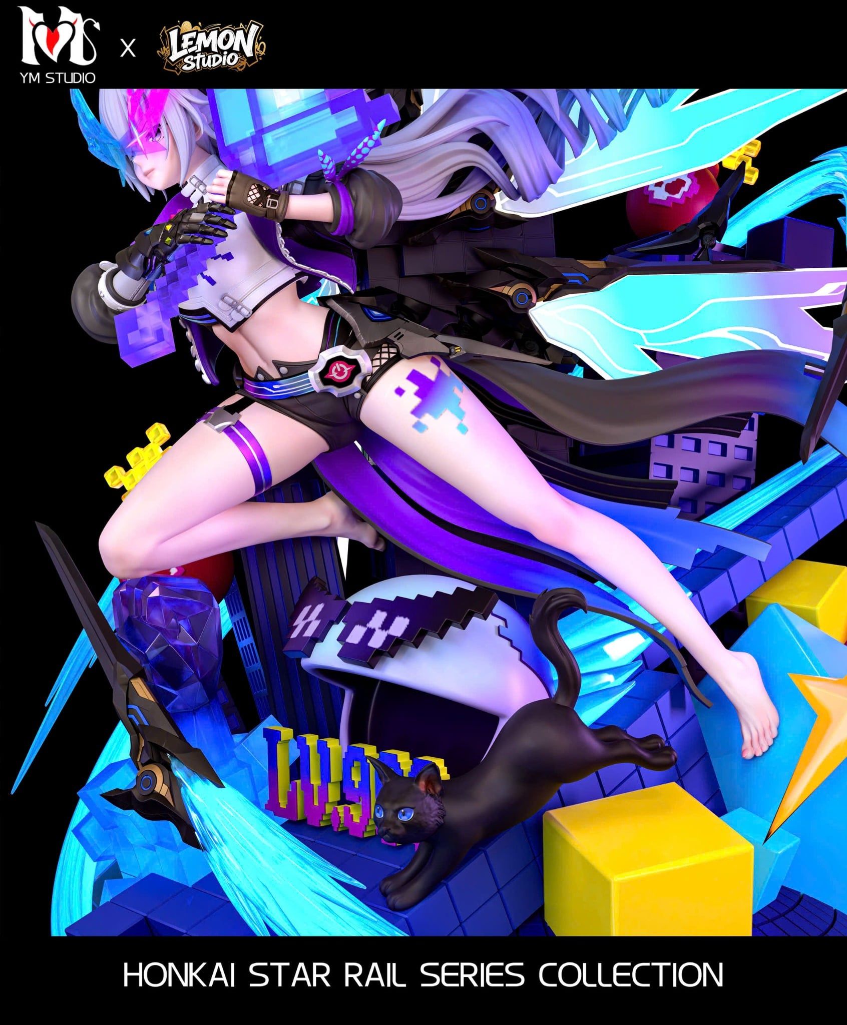  Silver Wolf lv999 - Honkai Star Rail - YM & Lemon Studio 