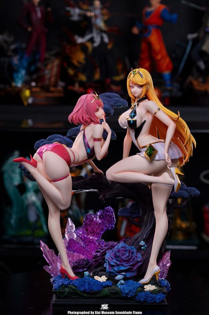  [ FLASH DEAL ORDER ] Mythra & Pyra - Xenoblade - Elf Forest Studio 
