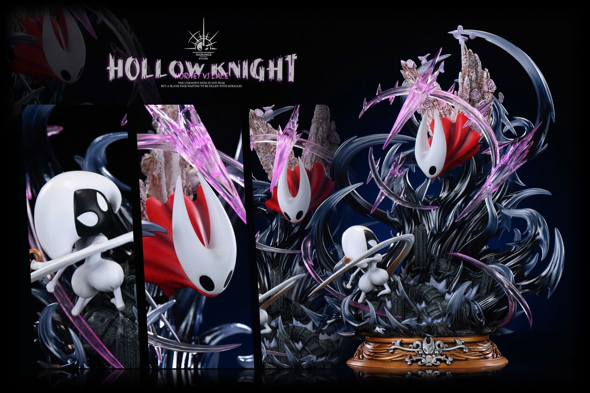  Hornet vs. Lost Lace - Hollow Knight Silksong - Stone Custom Studio x Radiance Studio 