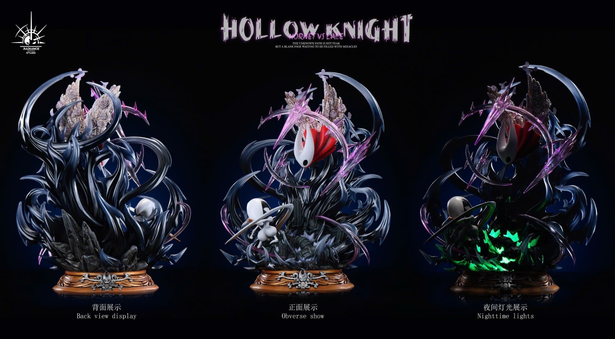  Hornet vs. Lost Lace - Hollow Knight Silksong - Stone Custom Studio x Radiance Studio 