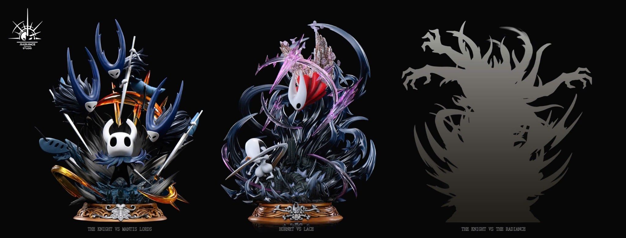  Hornet vs. Lost Lace - Hollow Knight Silksong - Stone Custom Studio x Radiance Studio 