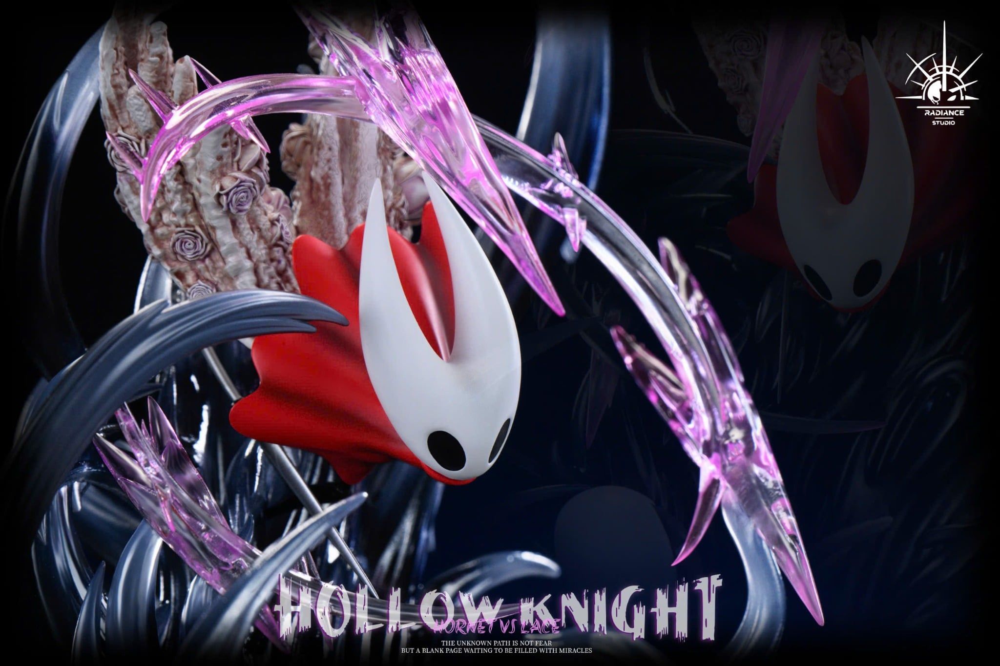  Hornet vs. Lost Lace - Hollow Knight Silksong - Stone Custom Studio x Radiance Studio 