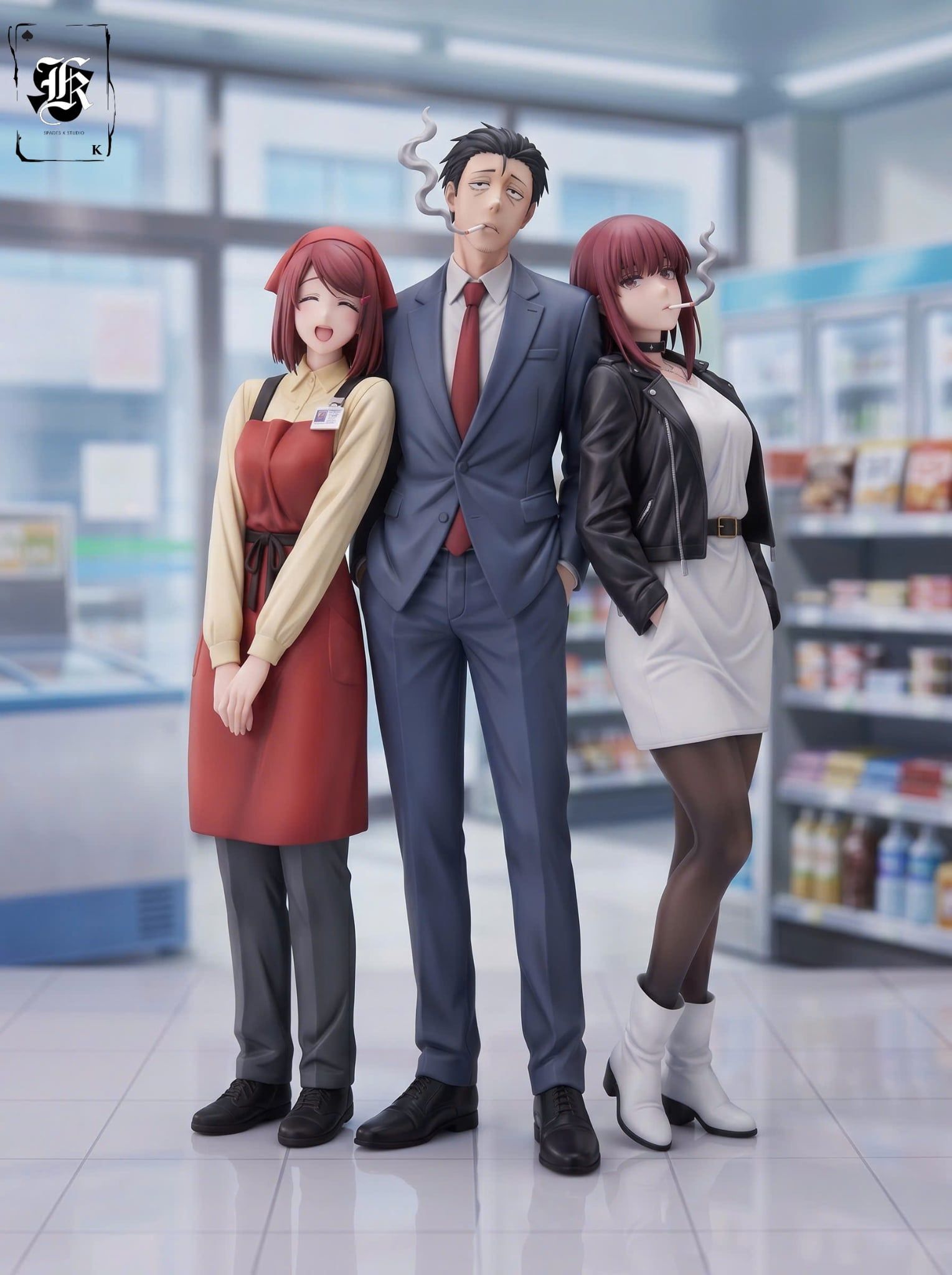  Sasaki & Yamada & Tamaya - Smoking Behind the Supermarket with You - SPK Studio 