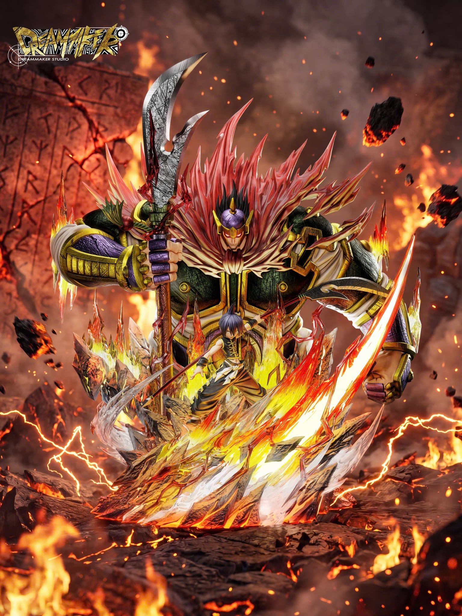  Tao Ren X Bason - Shaman King - Dream Maker Studio 