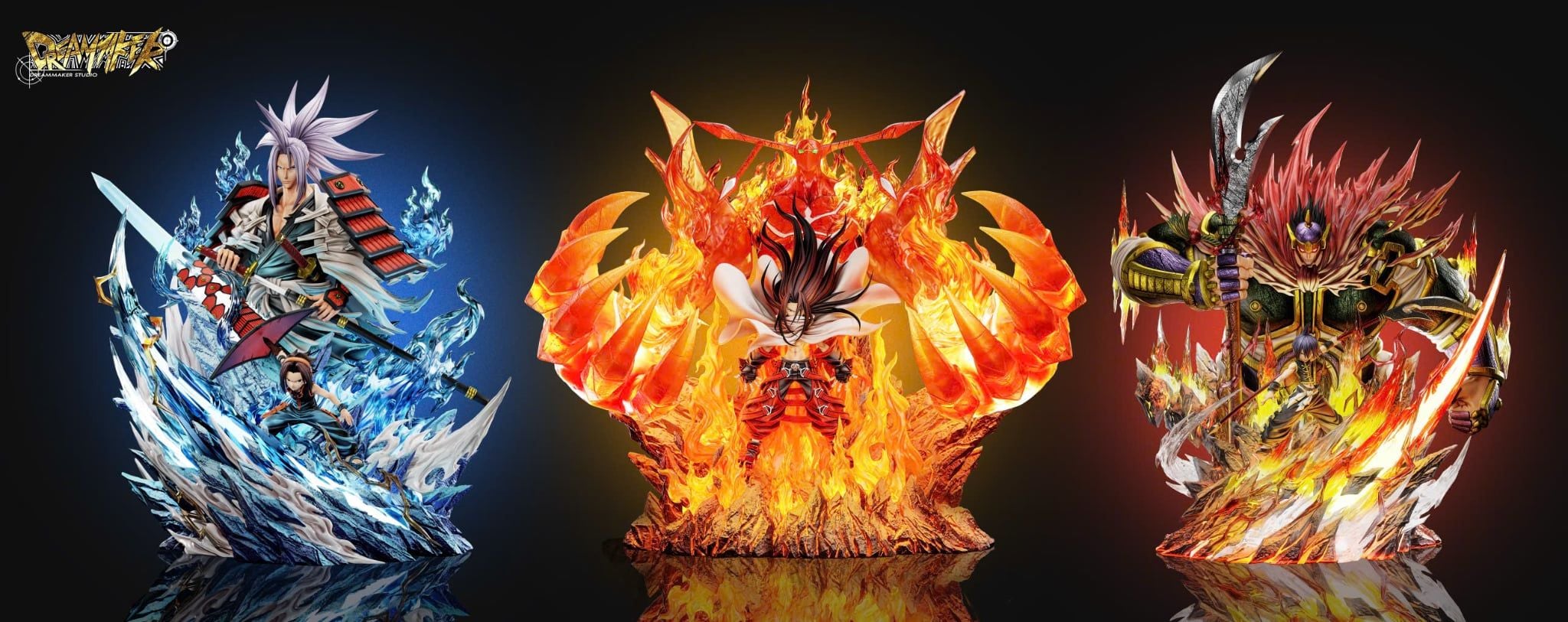  Tao Ren X Bason - Shaman King - Dream Maker Studio 