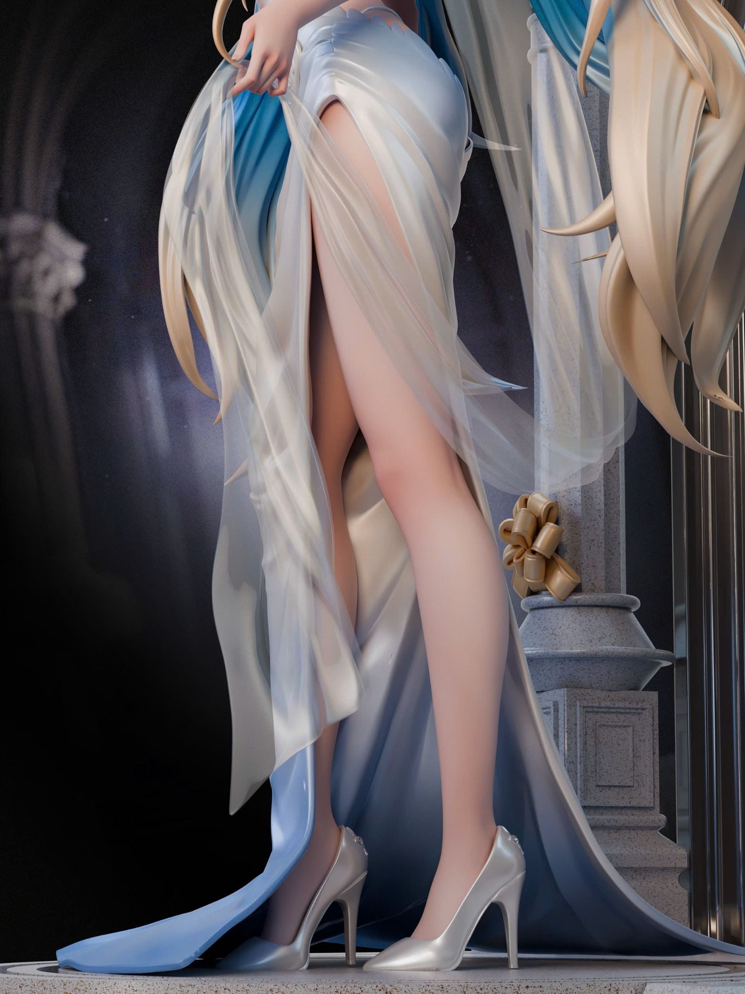 Fleurdelys Wedding Dress - Wuthering Wave - Hyperion Studio 