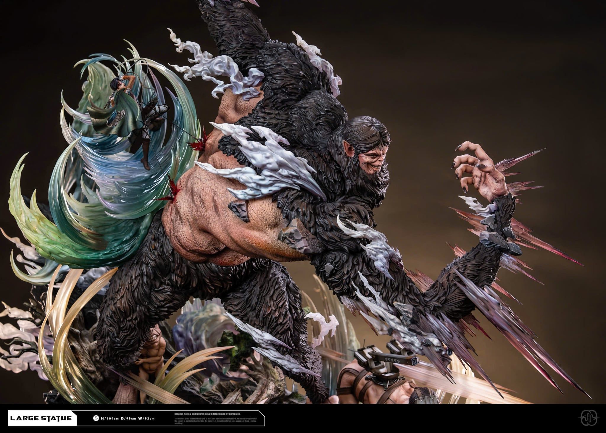  Levi vs Beast Titan 3.0 - Attack on Titan - Hertz Studio 