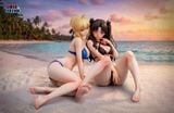  Rin Tohsaka & Artoria Pendragon - Fate/Stay Night - Demon Core Studio 