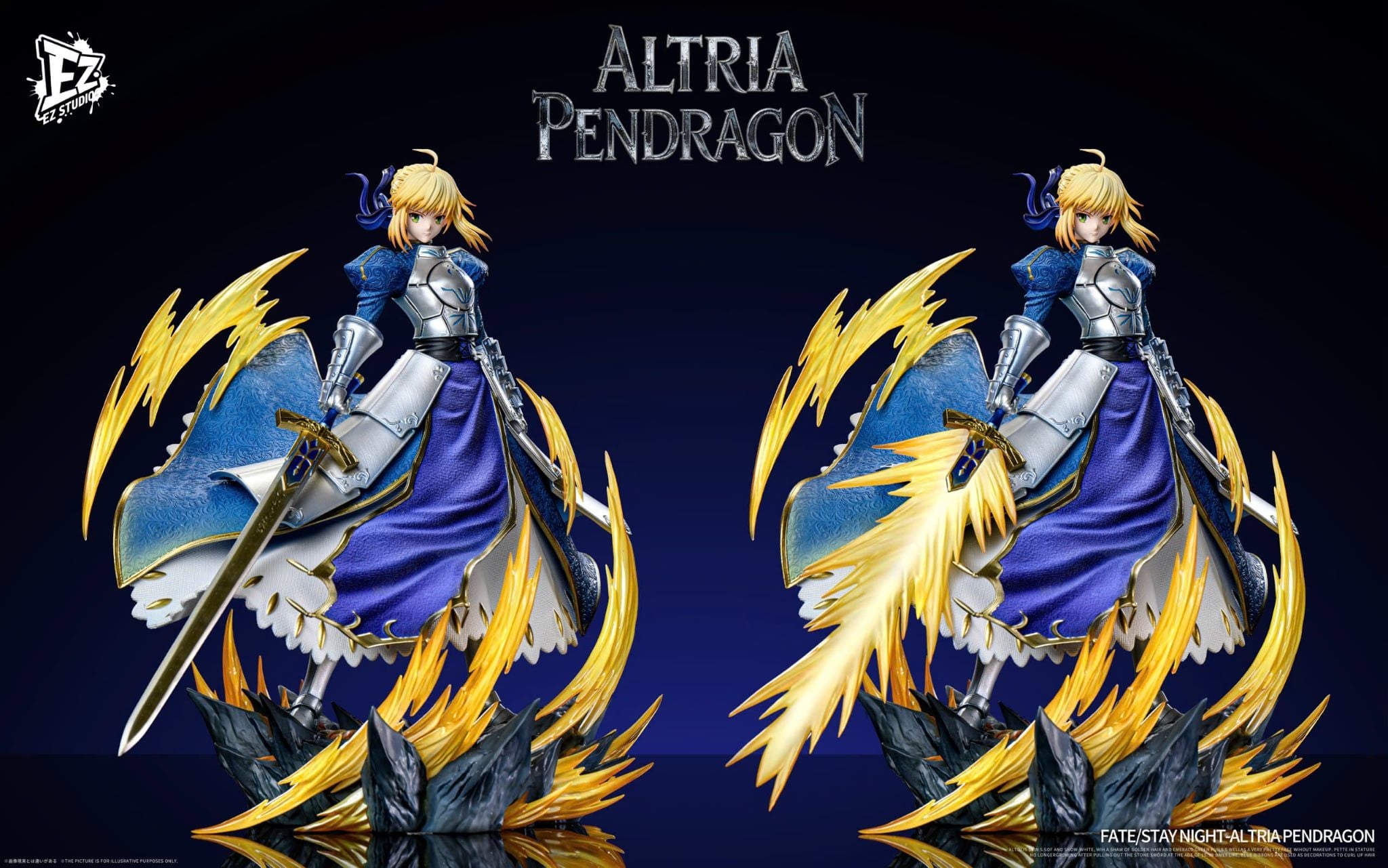  Saber - Fate/Stay Night - EZ Studio 