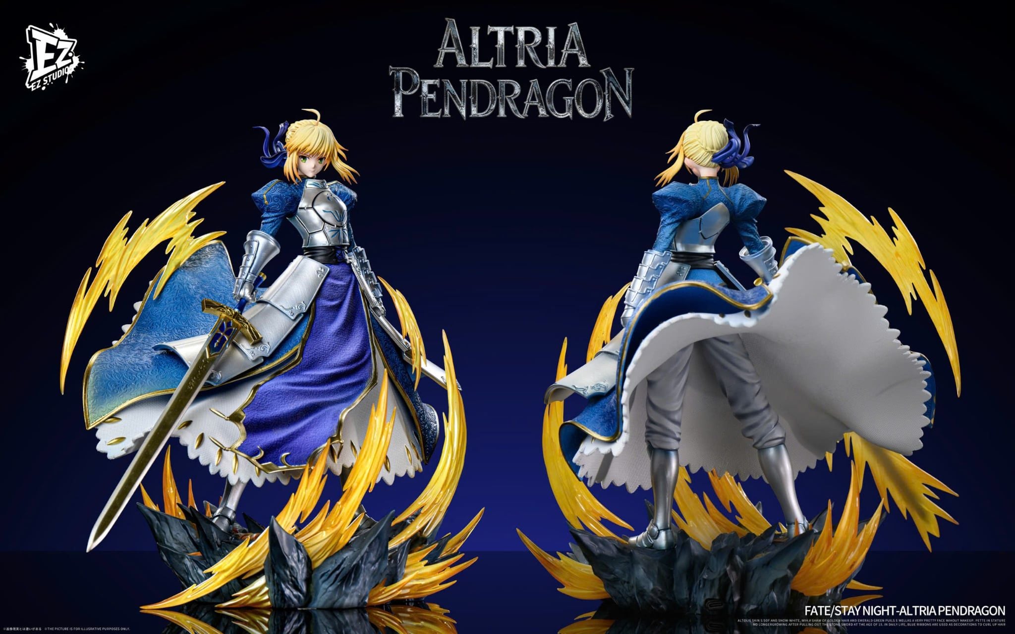  Saber - Fate/Stay Night - EZ Studio 