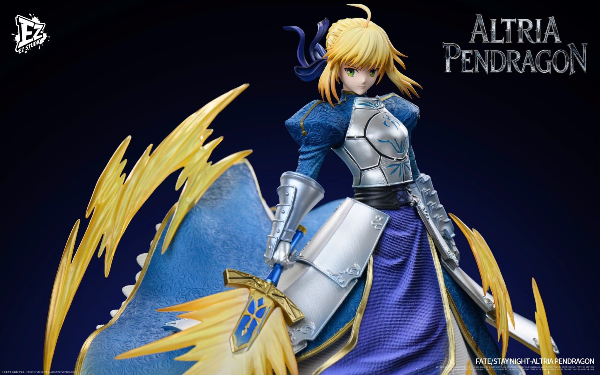  Saber - Fate/Stay Night - EZ Studio 