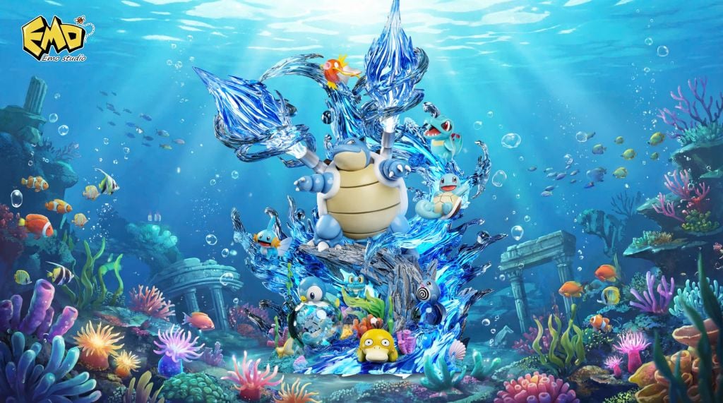  Ecological Series 001 Water Type - Pokemon - Emo Studio 