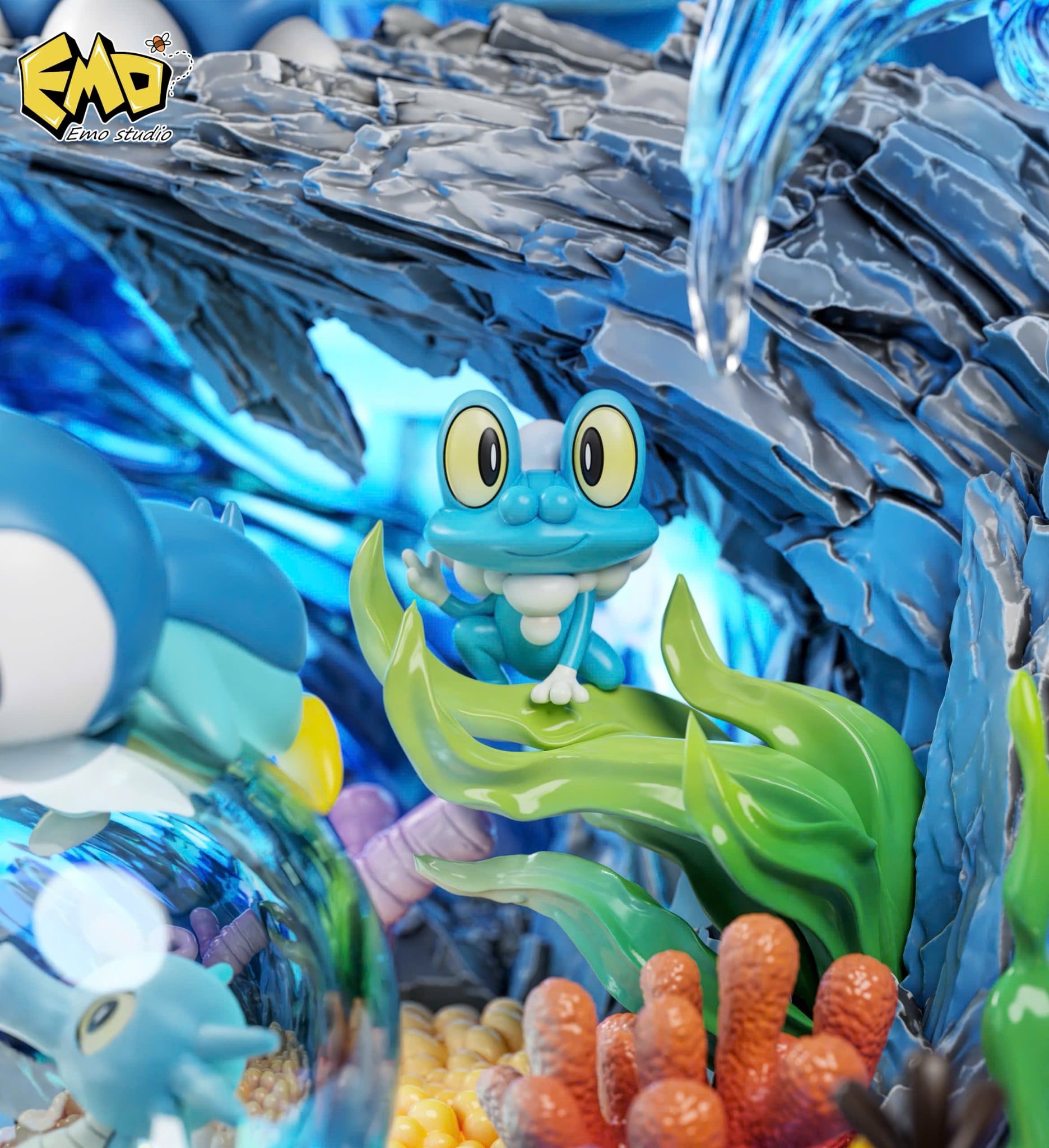  Ecological Series 001 Water Type - Pokemon - Emo Studio 